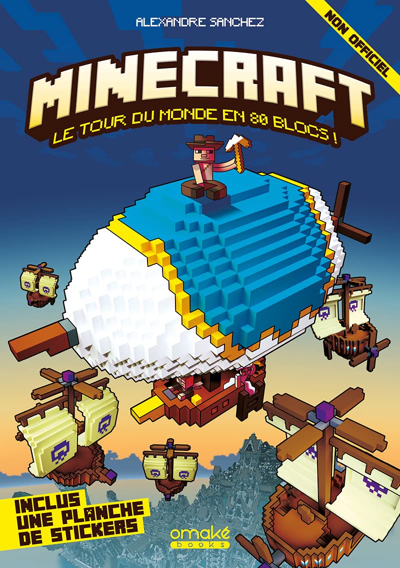 Minecraft - Le Tour du monde en 80 blocs 9782379890840