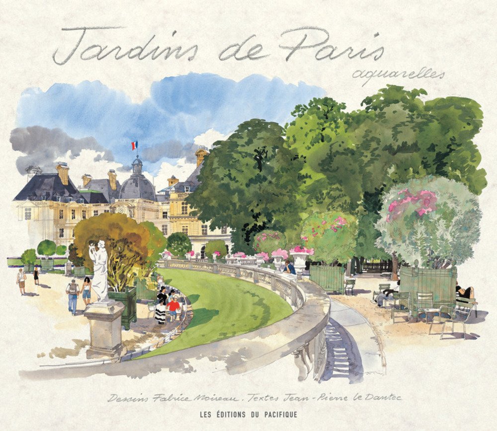 Jardins de Paris Aquarelles 9782878680966