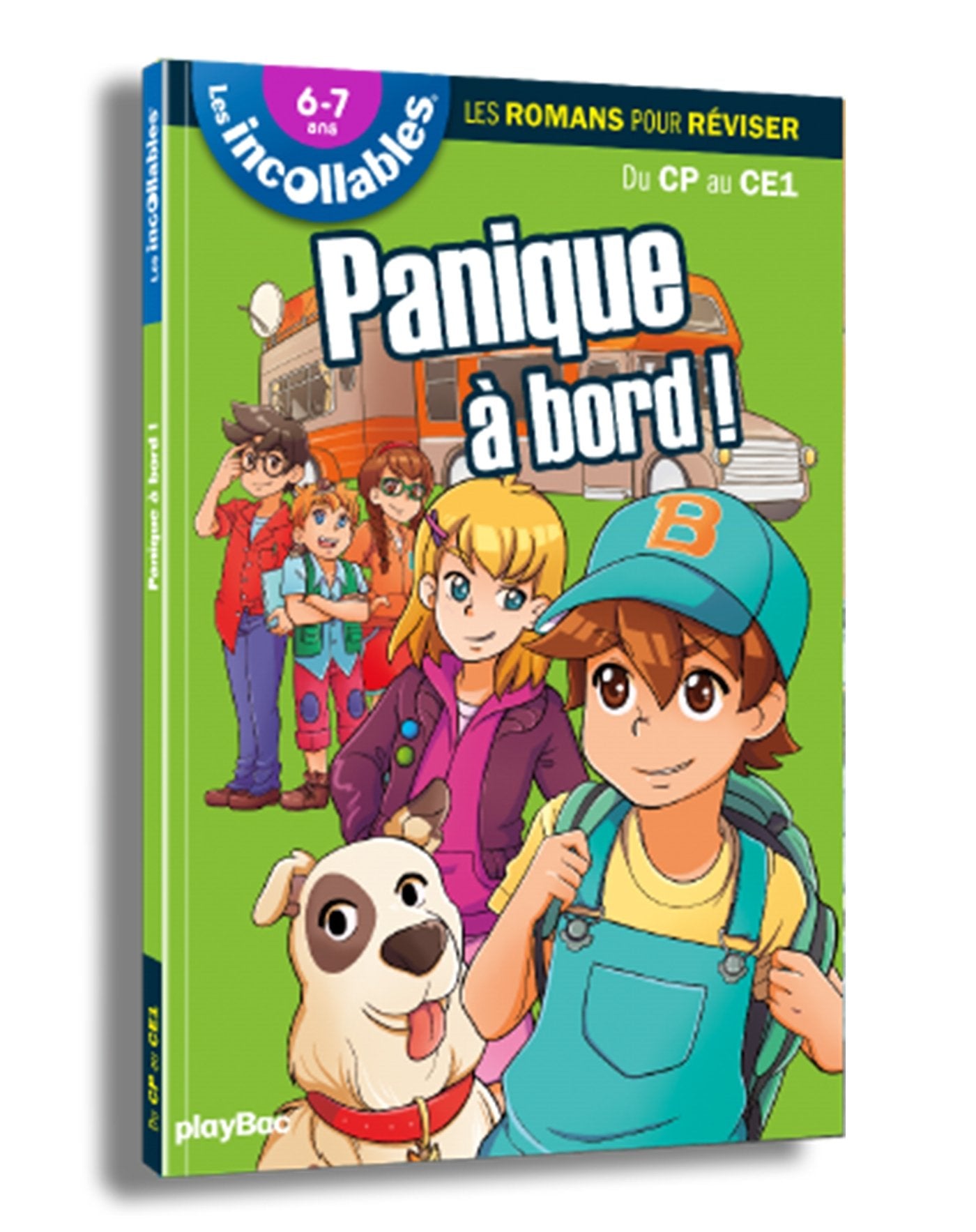 Incollables- Roman pour réviser du CP au CE1 - Cahier de vacances 9782809655643