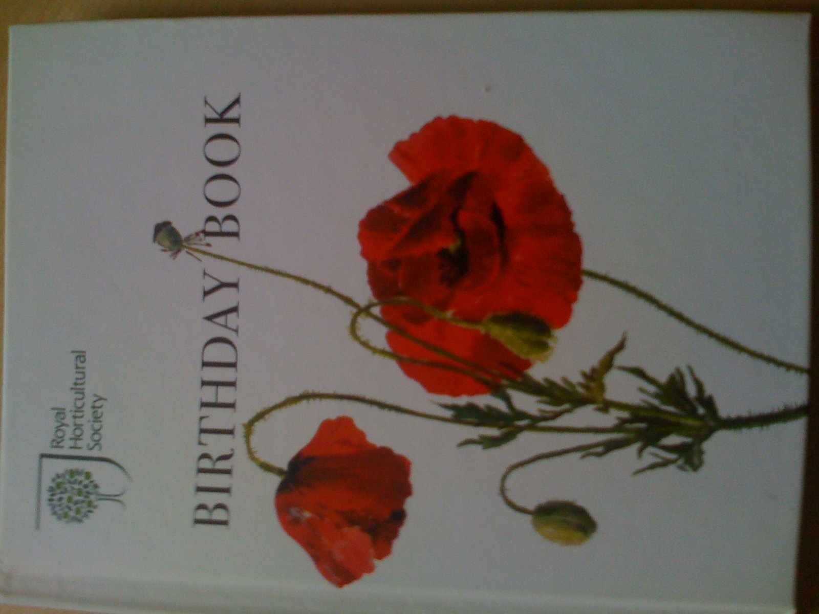 Birthday Book,Royal Horticultural Society 9780711233348