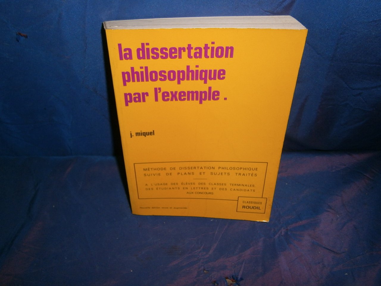 La dissertation philosophique par l'exemple 9782850440182