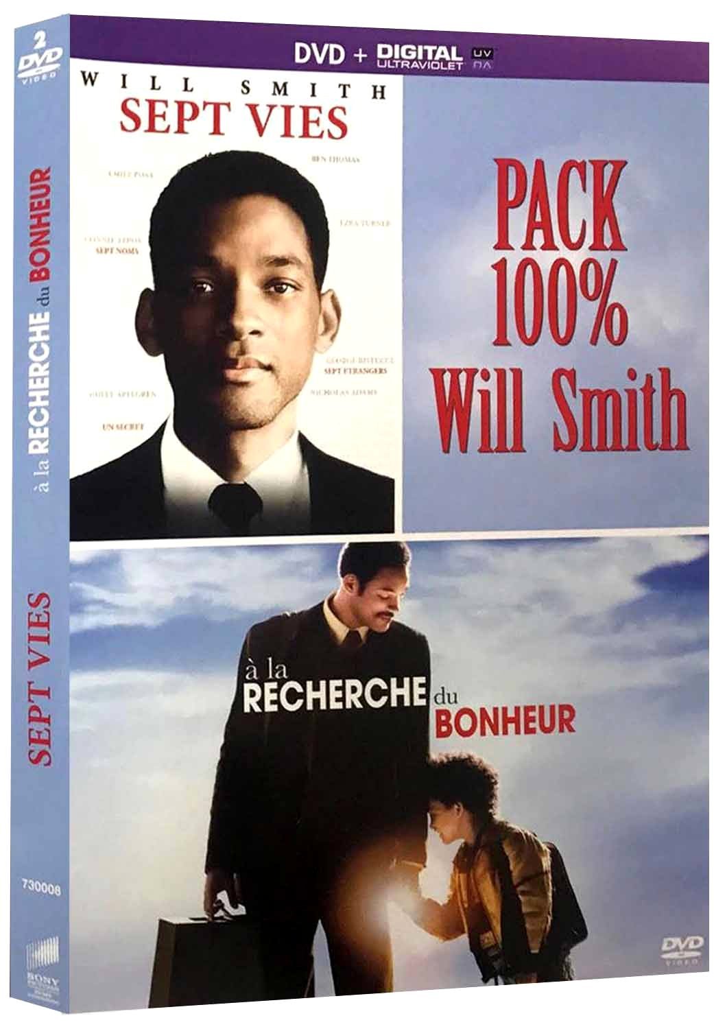 2 Films Will Smith : Sept Vies - A La Recherche du Bonheur 3333297300087