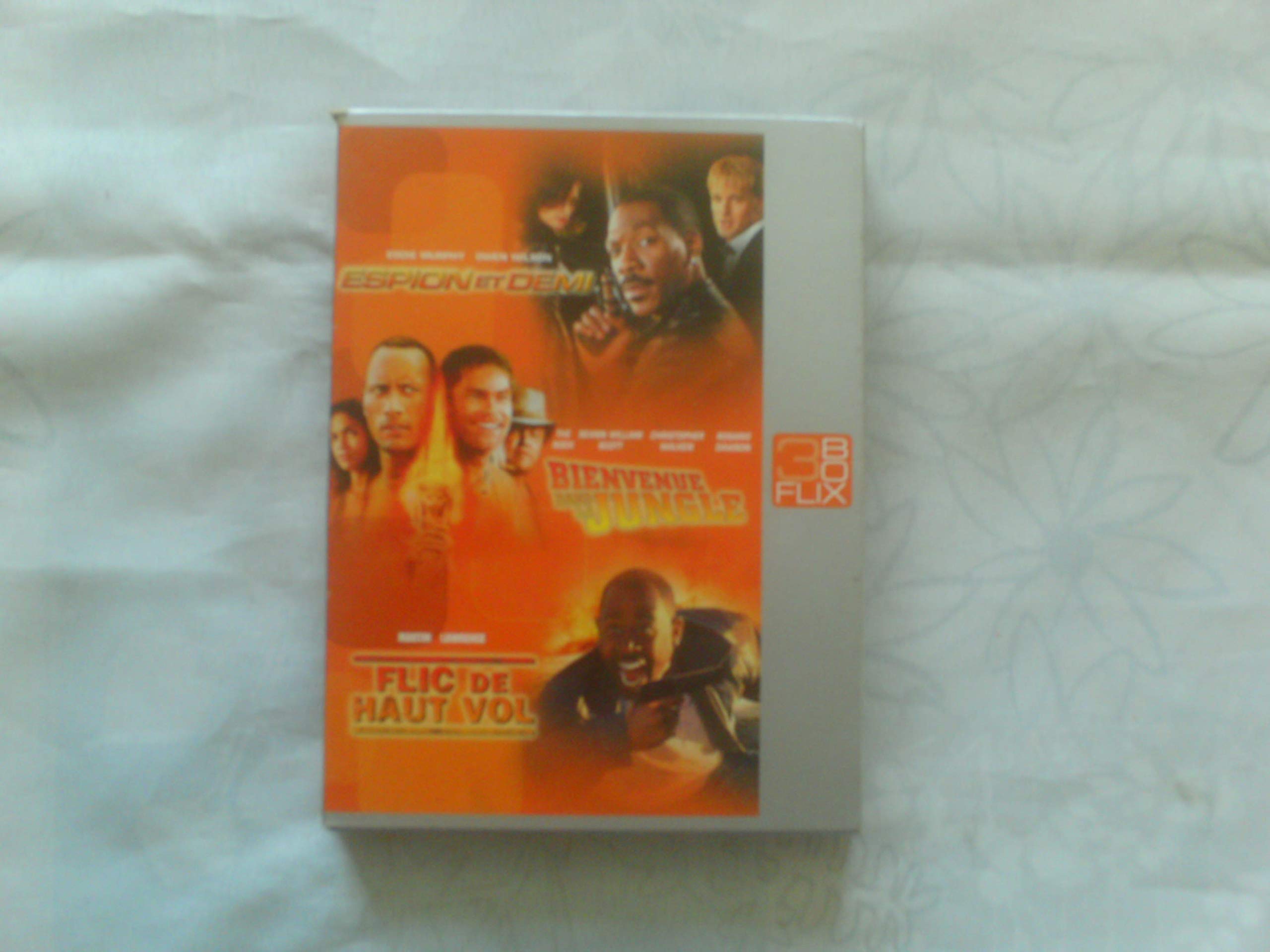 Espion et demi / Bienvenue dans la jungle / Flic de haut vol - Coffret Flixbox 3 DVD 3333290003565