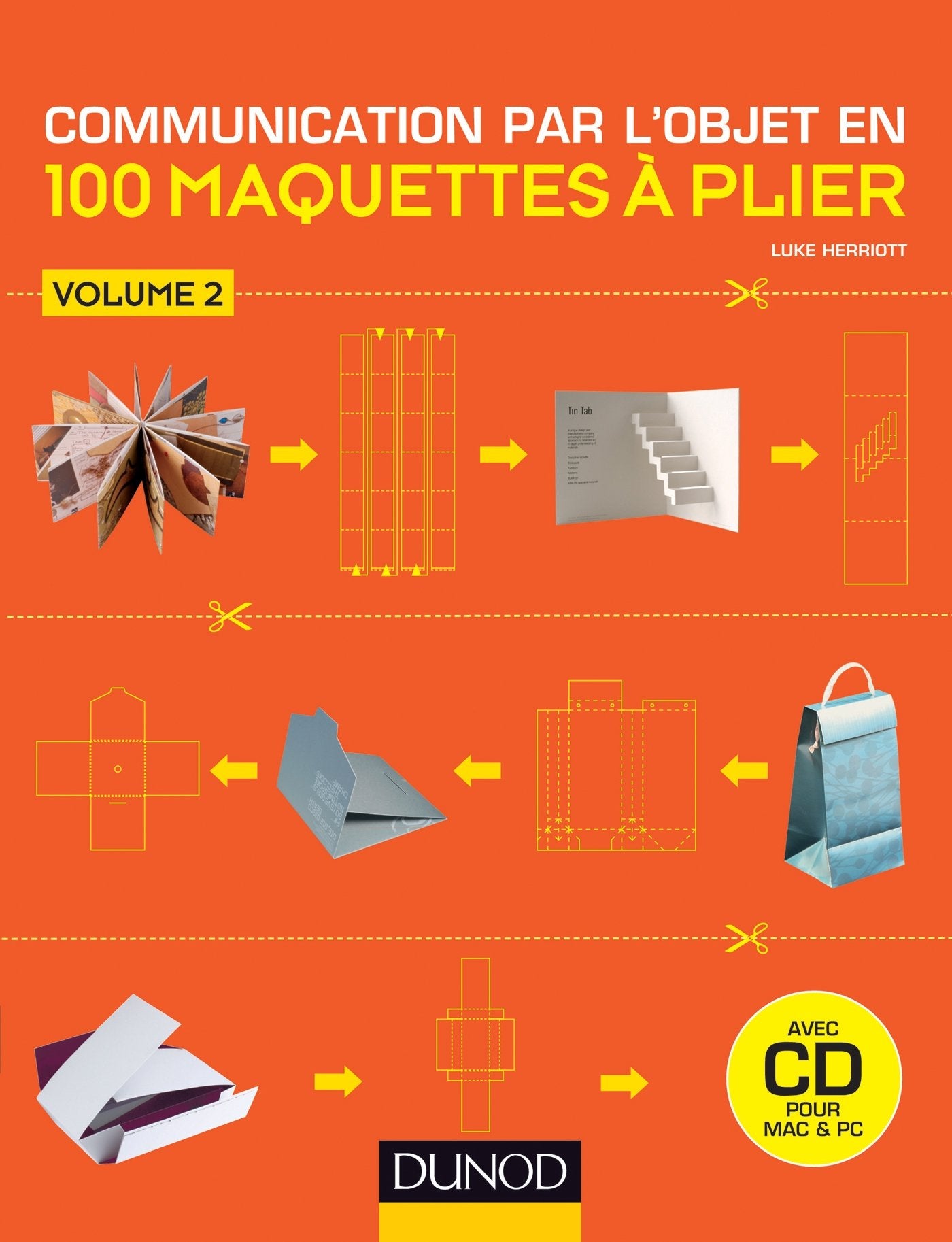 Communication par l'objet en 100 maquettes à plier - volume 2 9782100581856