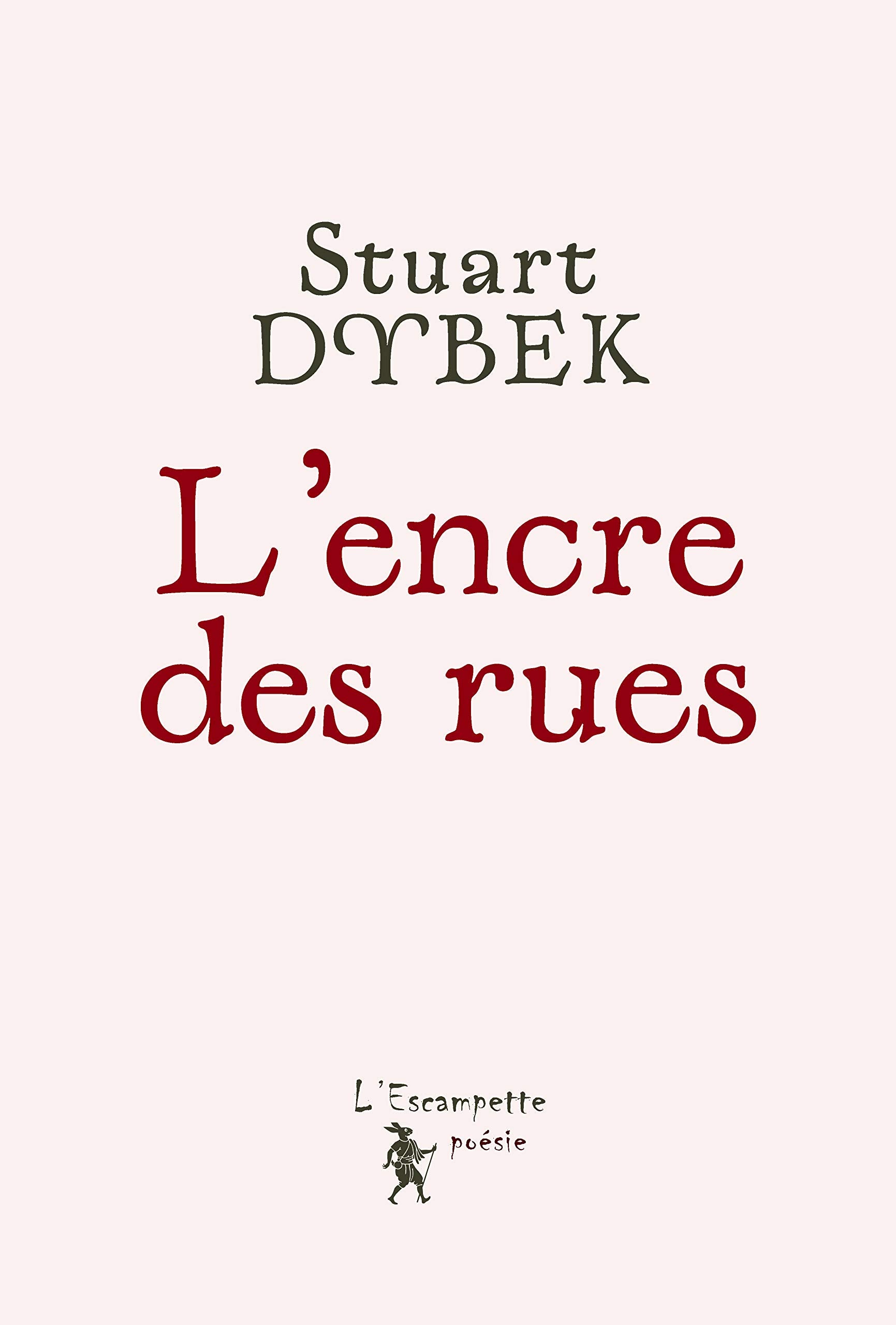 L'encre des rues 9782356081056