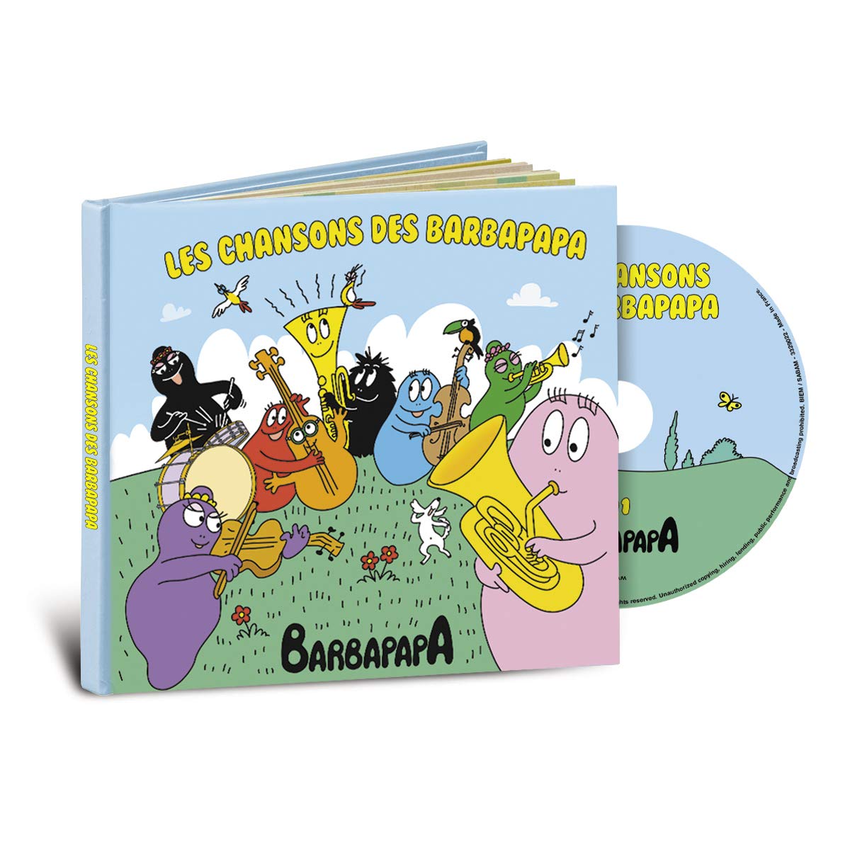 Les Chansons des Barbapapa 3596973726025
