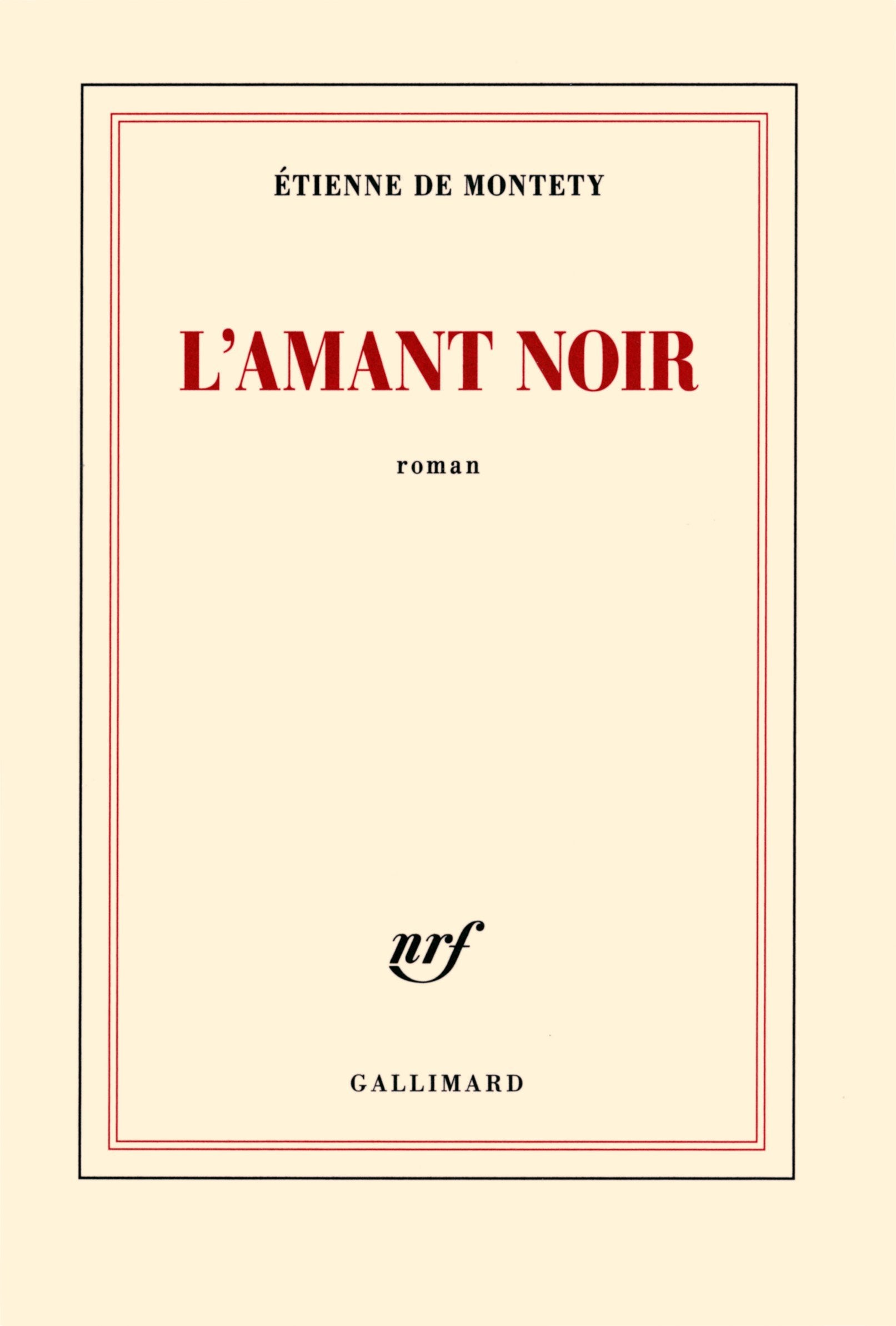 L'amant noir 9782070148745