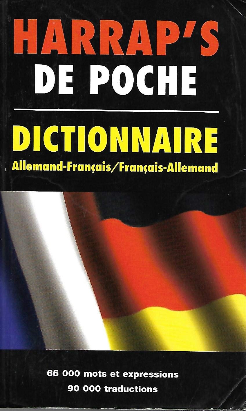 Harrap's de poche : Dictionnaire allemand-français / français-allemand 9780245503085