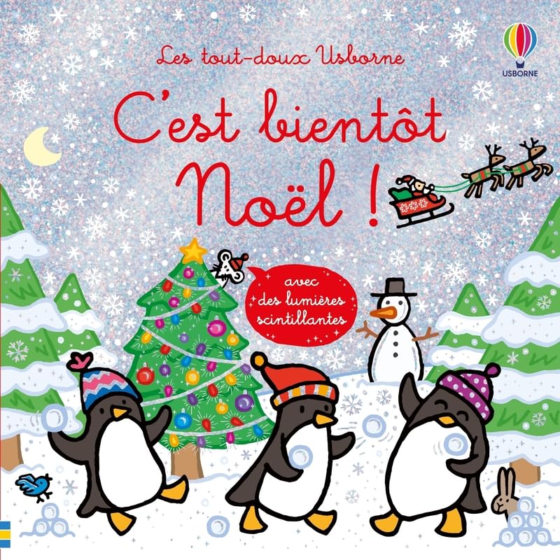 C'est bientôt Noël ! - Les tout-doux Usborne - Dès 6 mois 9781836066446