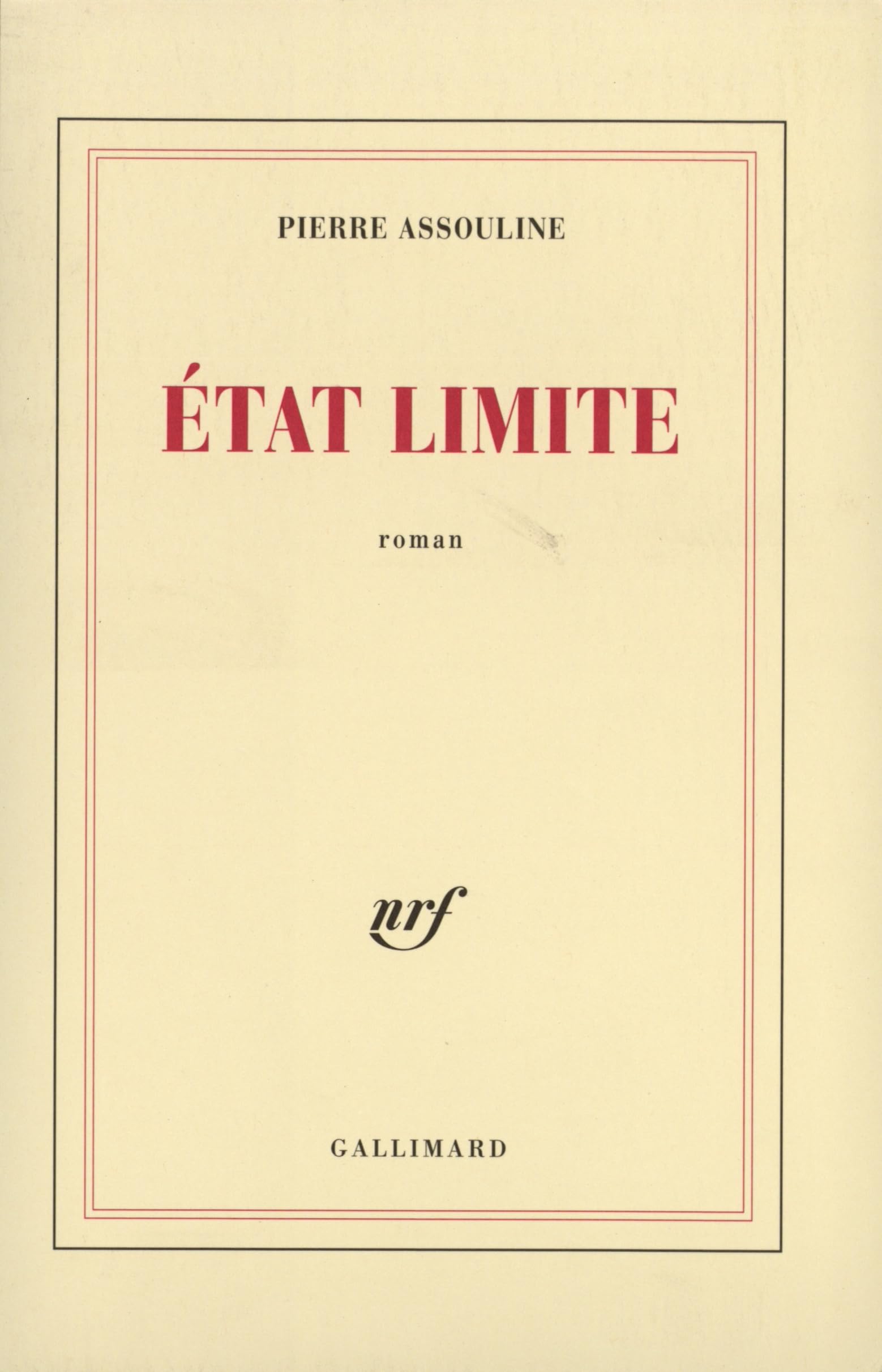 État limite 9782070764839