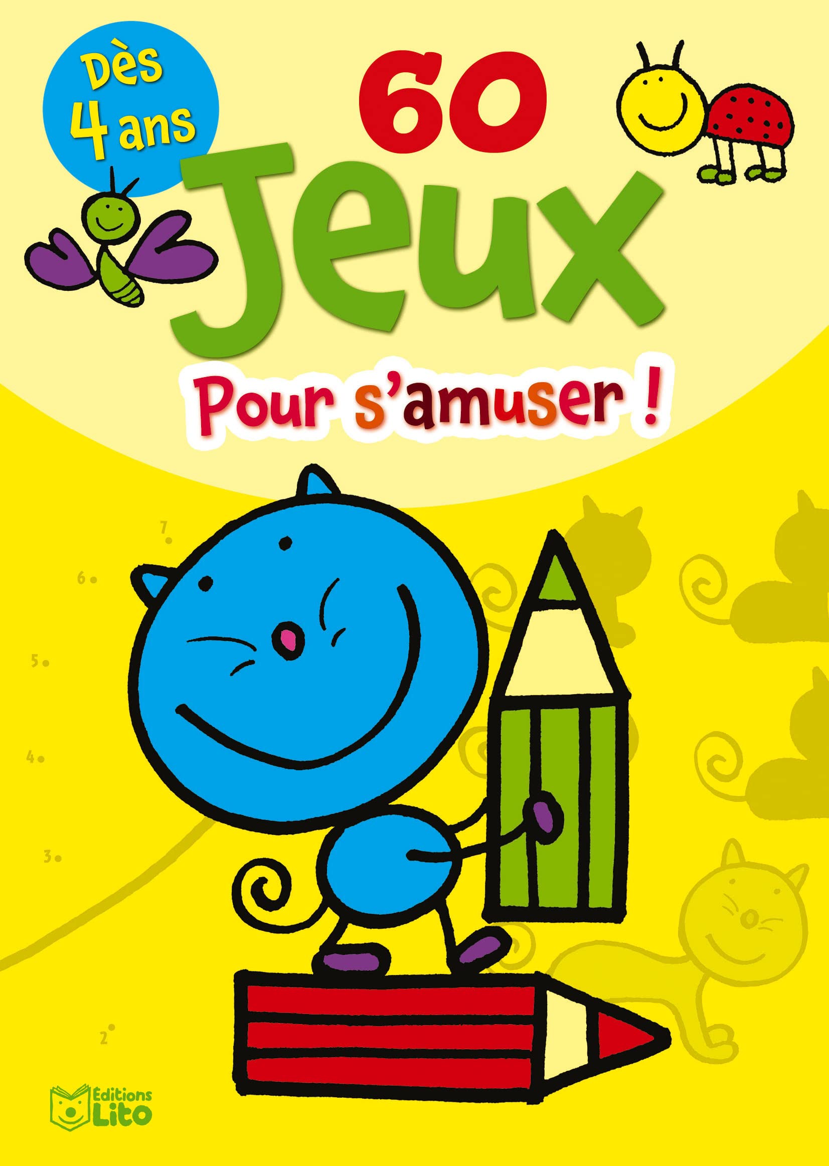 Bloc jeux: 60 jeux pour s'amuser - Dès 4 ans 9782244880945