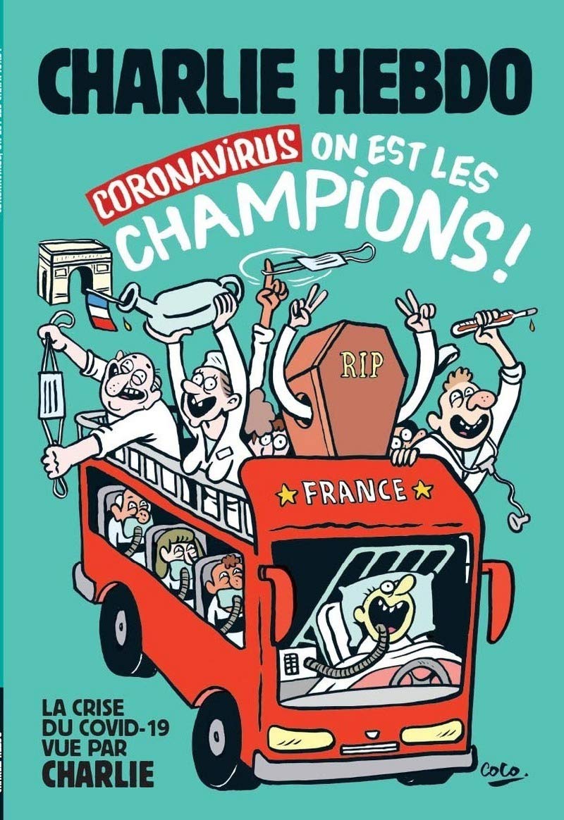 Charlie Hebdo, Coronavirus on est les champions ! 9782357661783