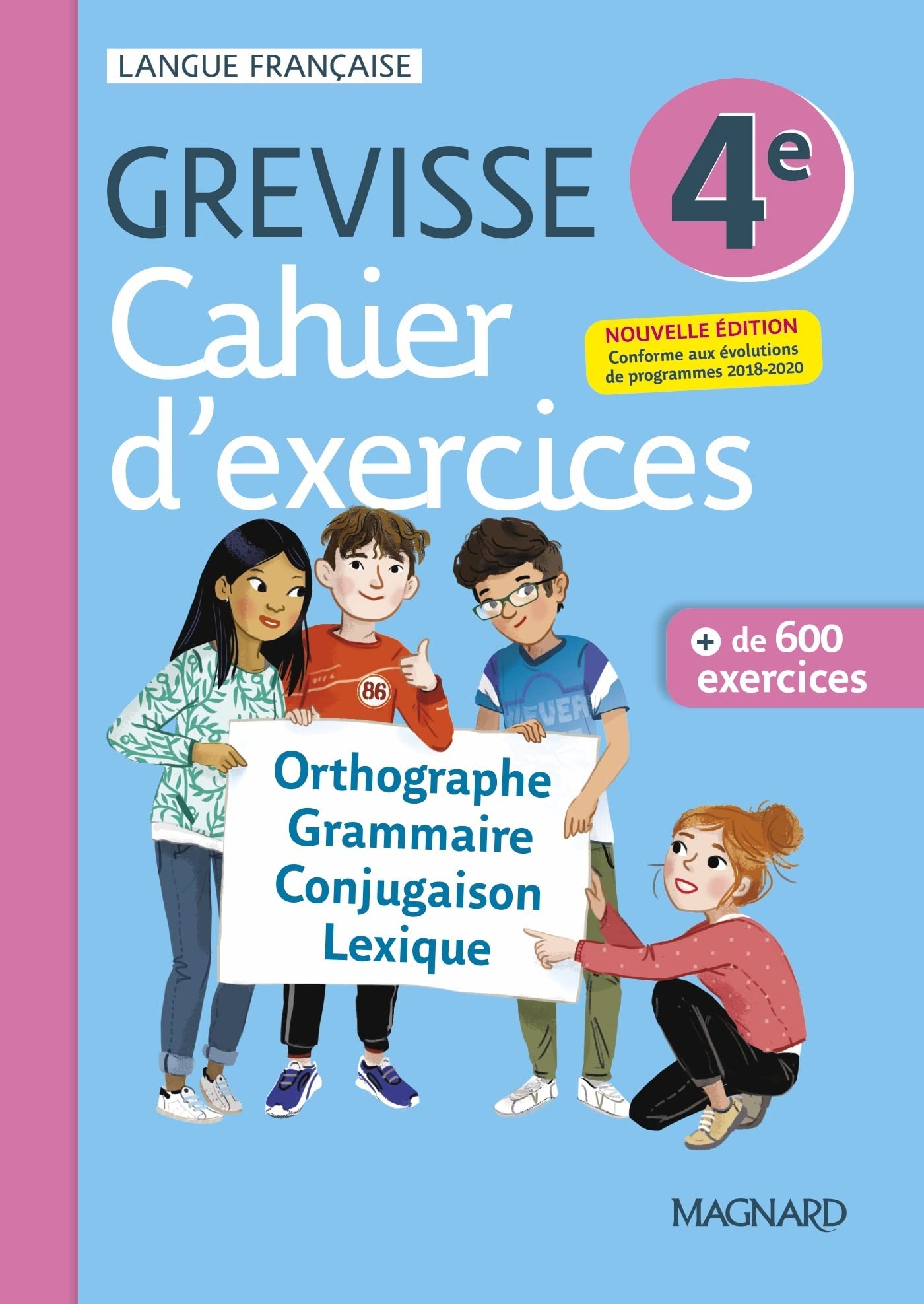 Cahier Grevisse - Français - 4e - Edition 2021 9782210115293
