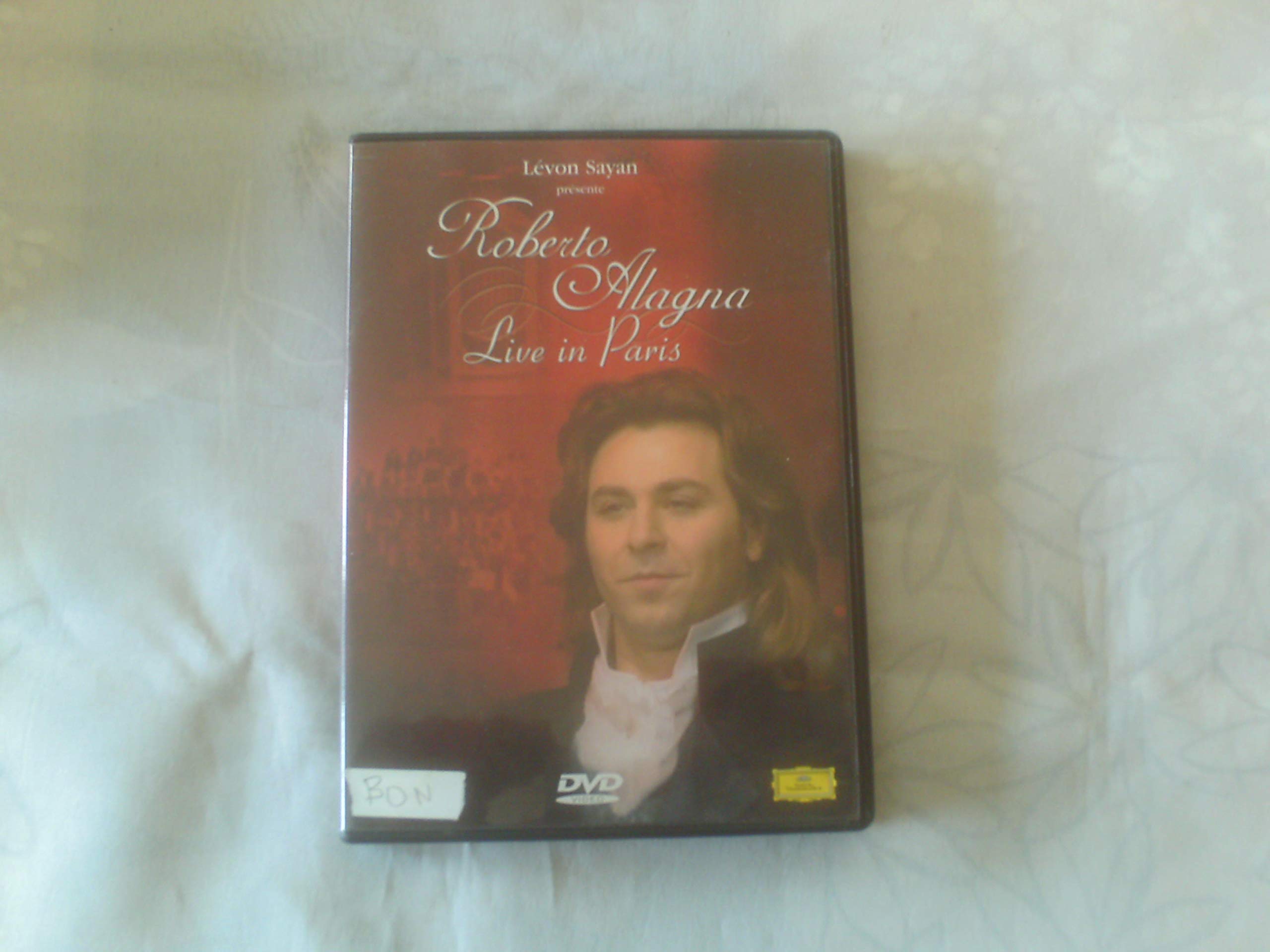 Roberto Alagna : Recital à Paris 0602498270738