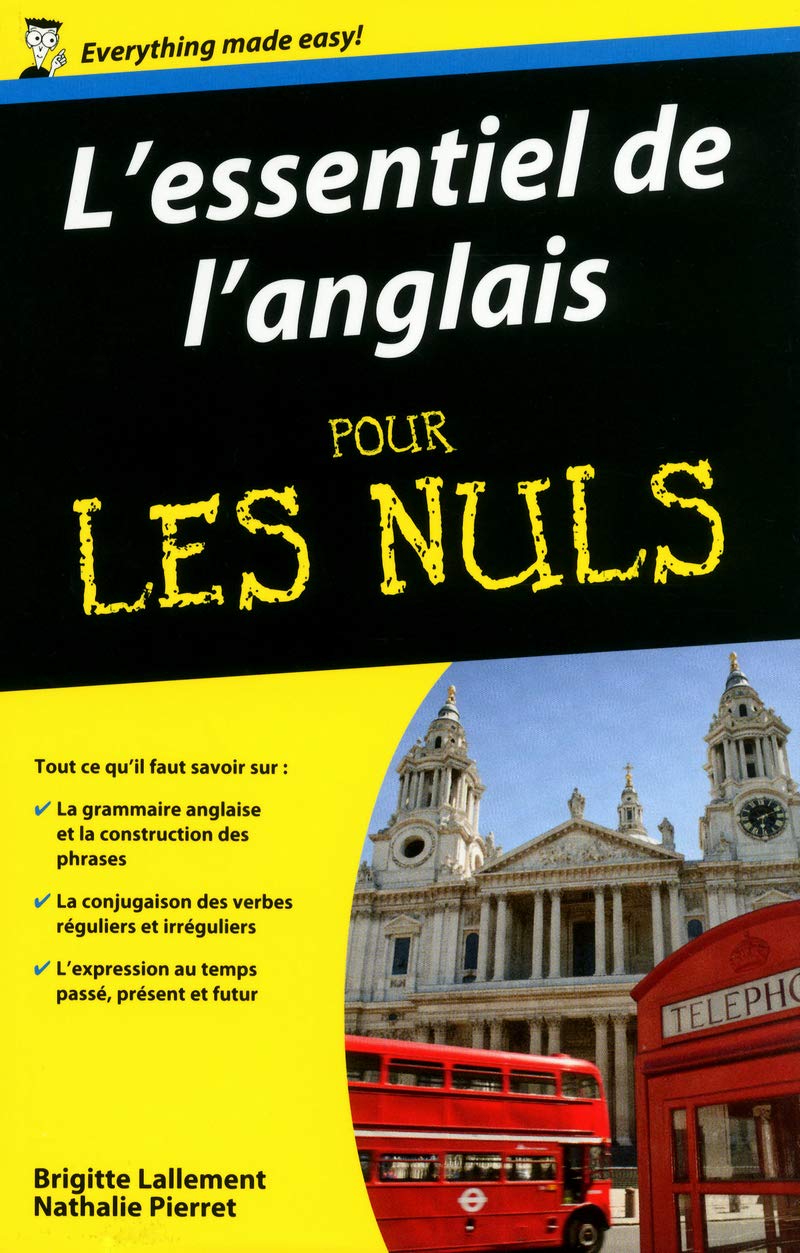 L'essentiel de l'anglais Pour les Nuls 9782754039192