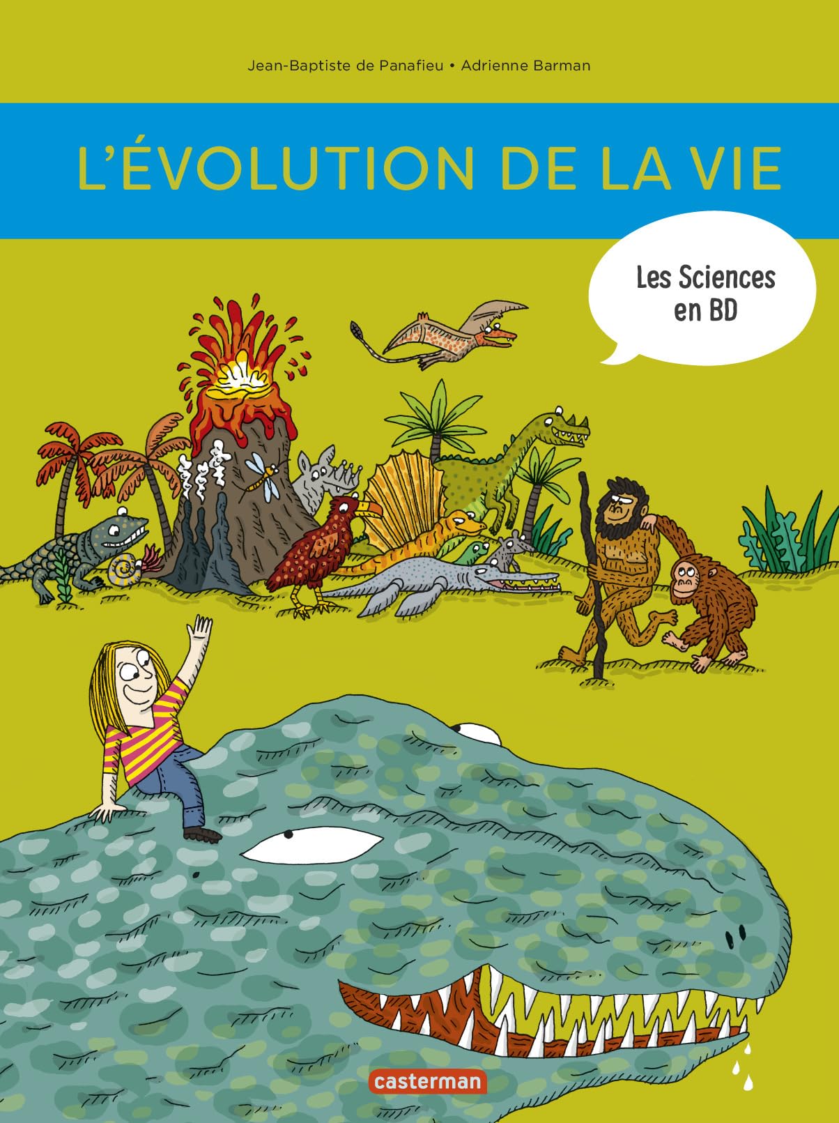 Les sciences en BD - L'évolution de la vie 9782203117198
