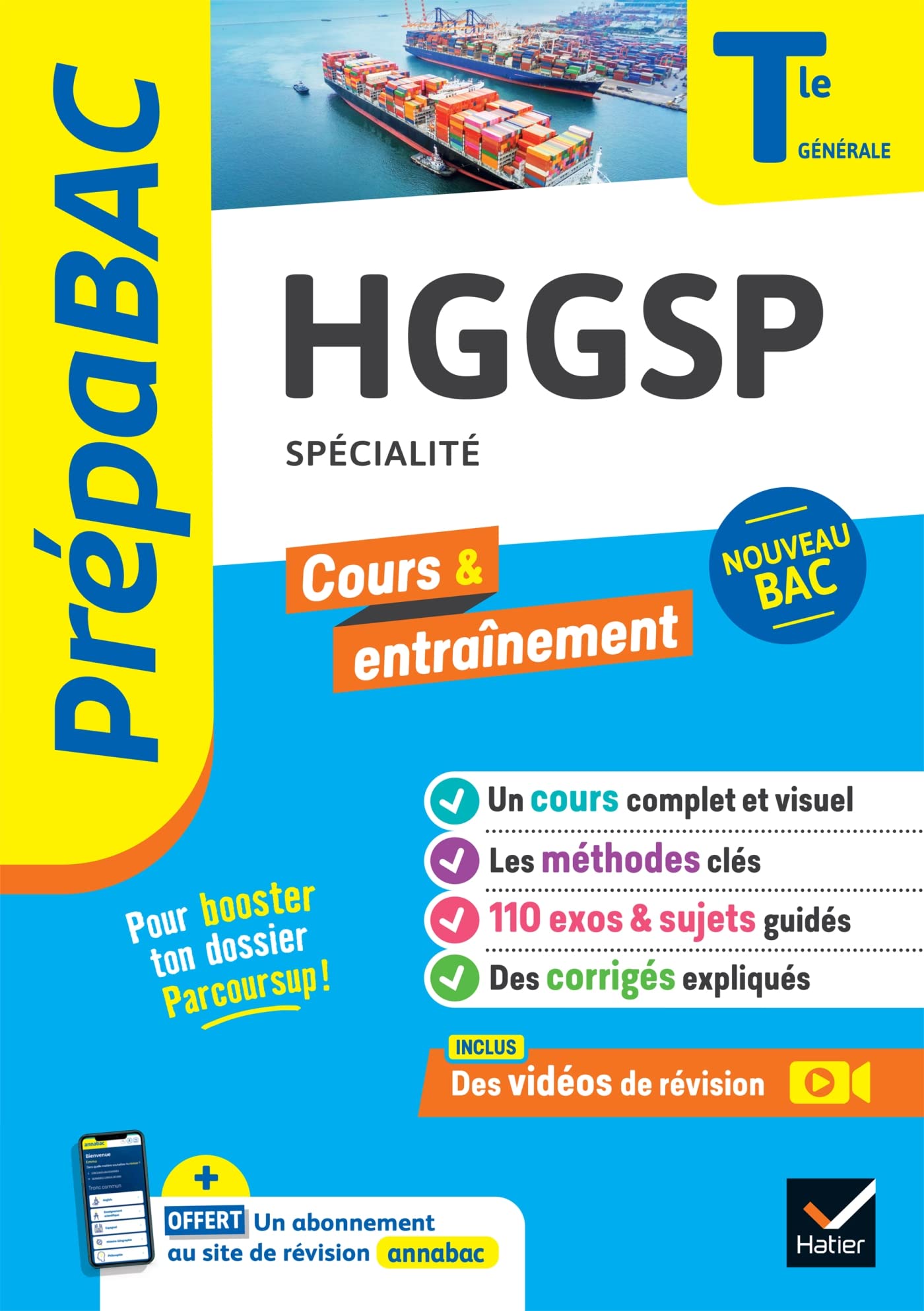 Prépabac - HGGSP Tle générale (spécialité) - Bac 2026: cours, méthodes & sujets corrigés (programme de Terminale) 9782401094918