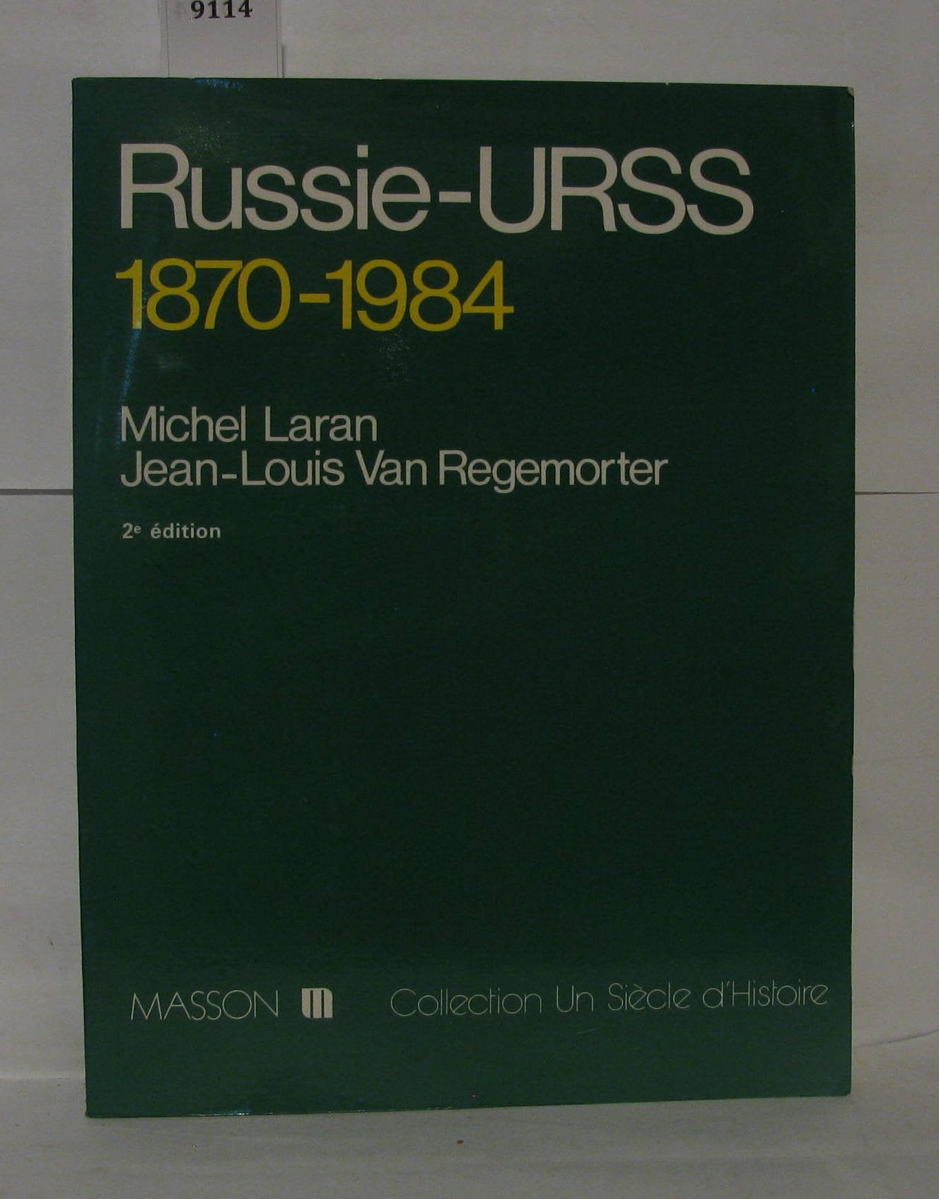 Russie-URSS, 1870-1984 9782225807138