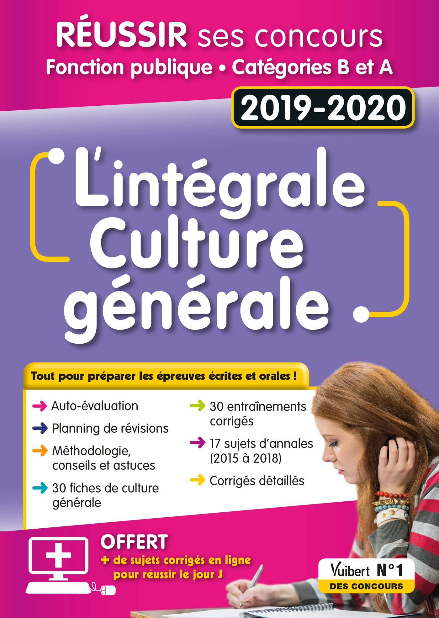 L'intégrale de culture générale: Fonction publique - Catégories A et B - Concours 2019-2020 9782311206302