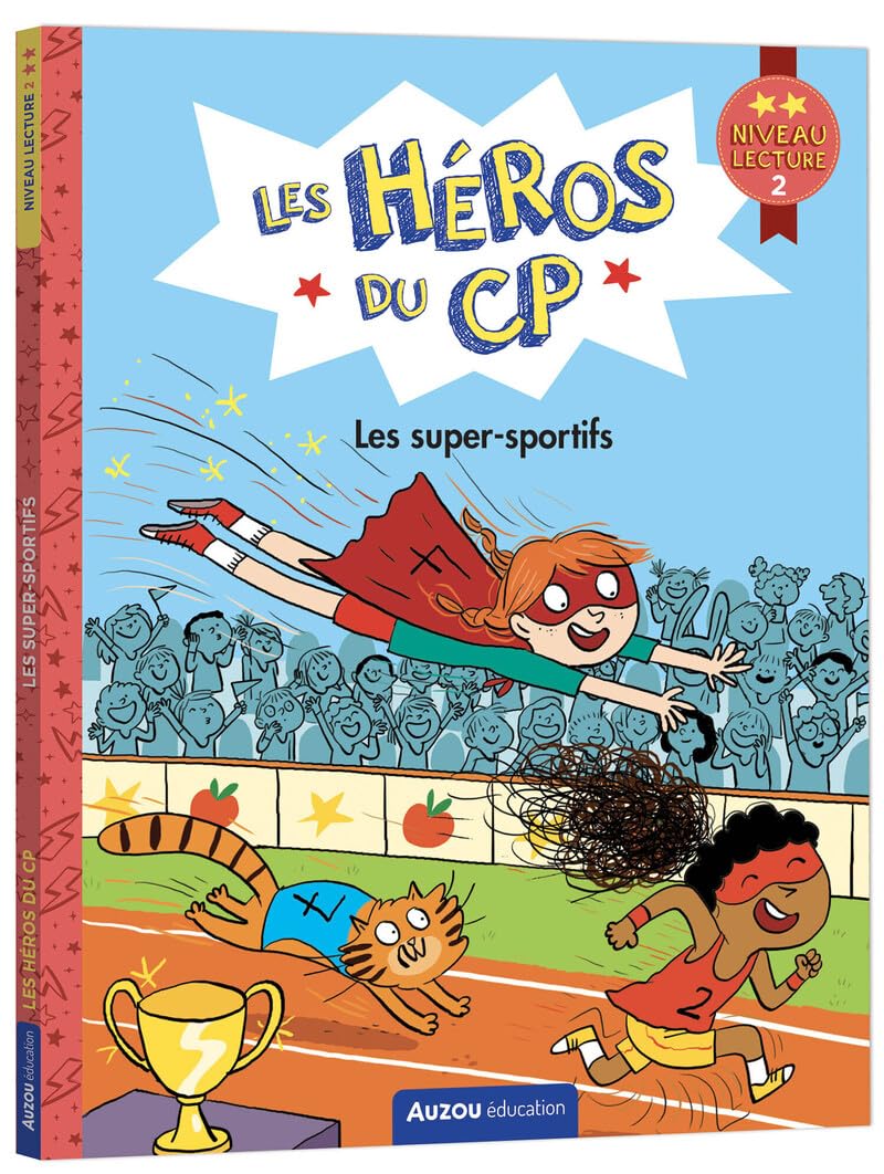 Les héros du cp - niveau 2 ¿ les super-sportifs 9782733891964