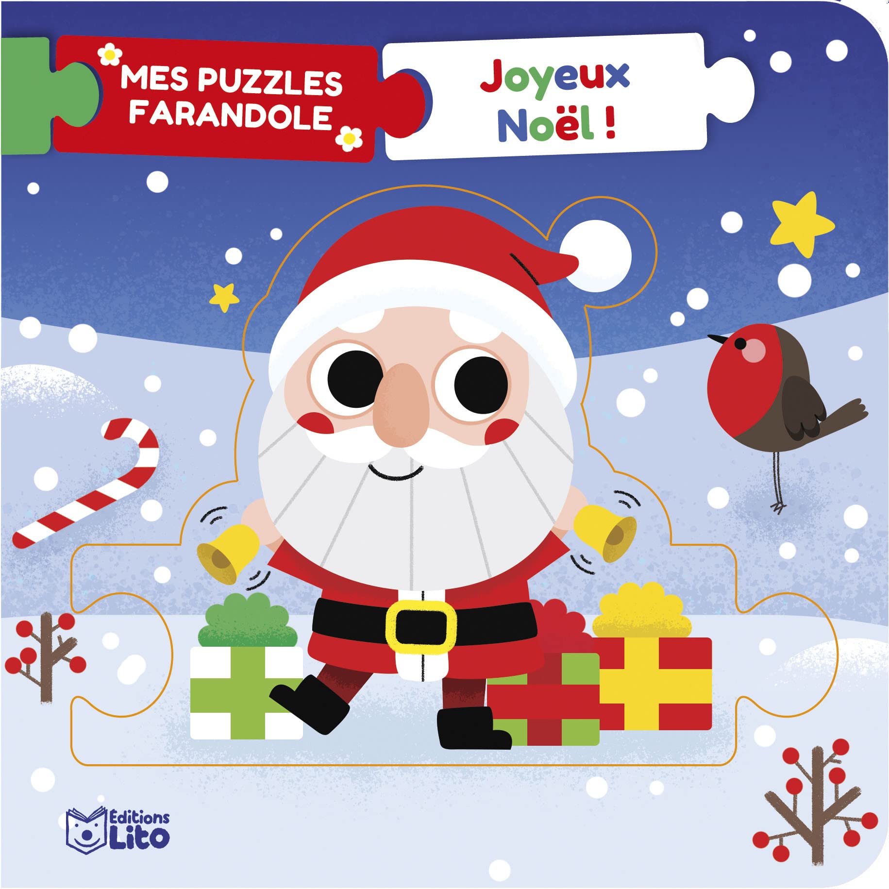 Mes puzzles farandole - Joyeux Noël ! Dès 1 an 9782244368481