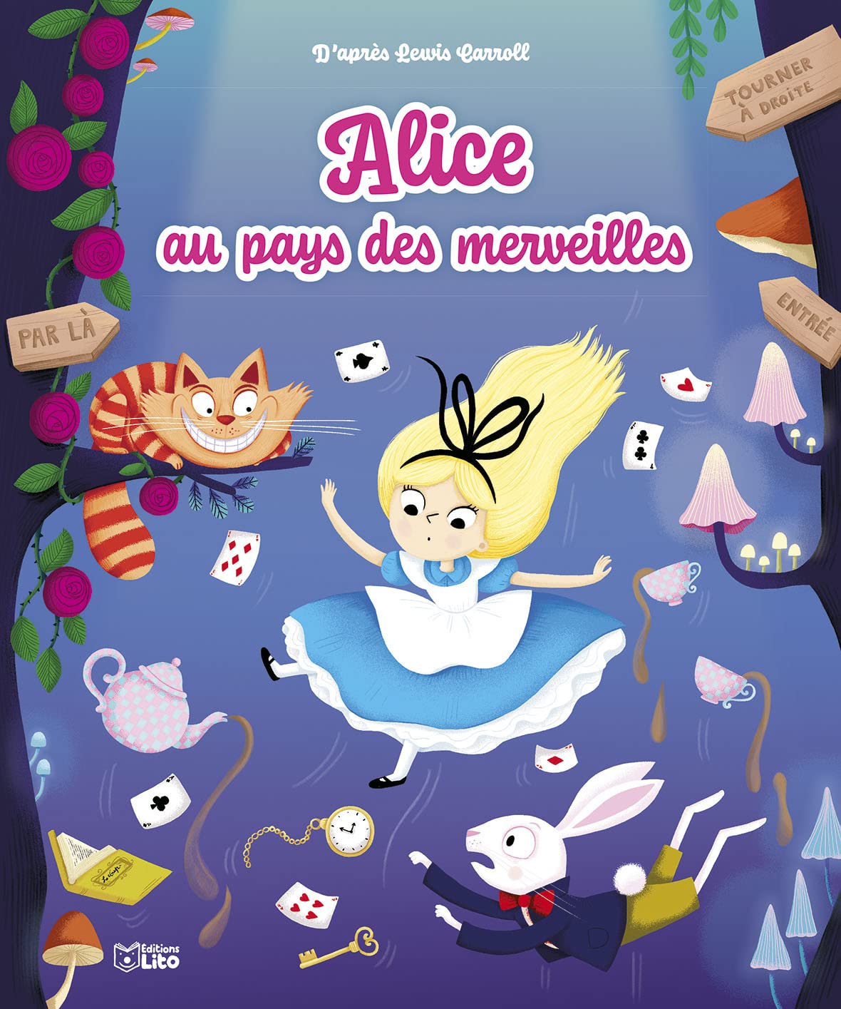 les minicontes classiques -Alice au pays des merveilles - Dès 3 ans 9782244434377