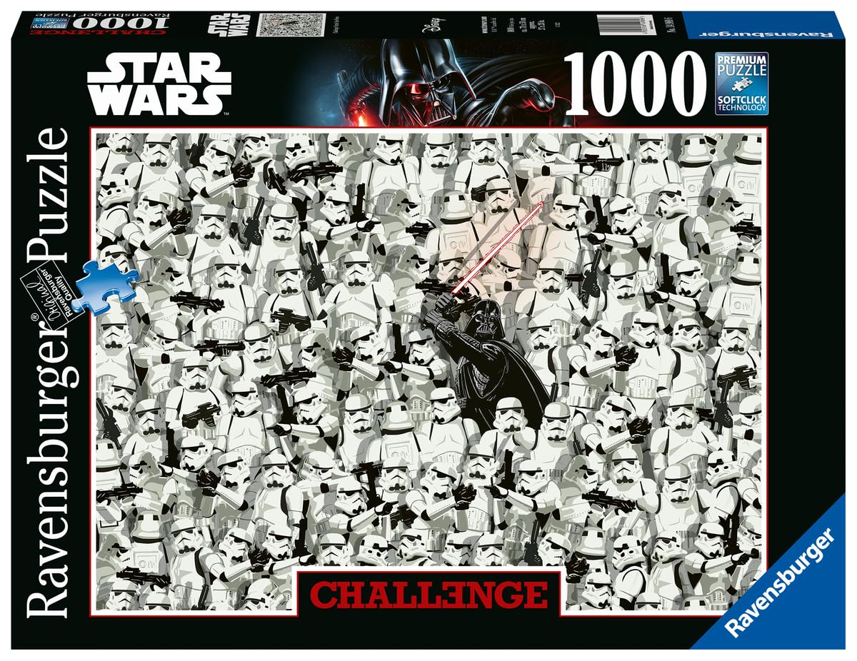 Ravensburger - Puzzle Adulte - Puzzle 1000 p - Star Wars Challenge Puzzle - 14989 4005556149896