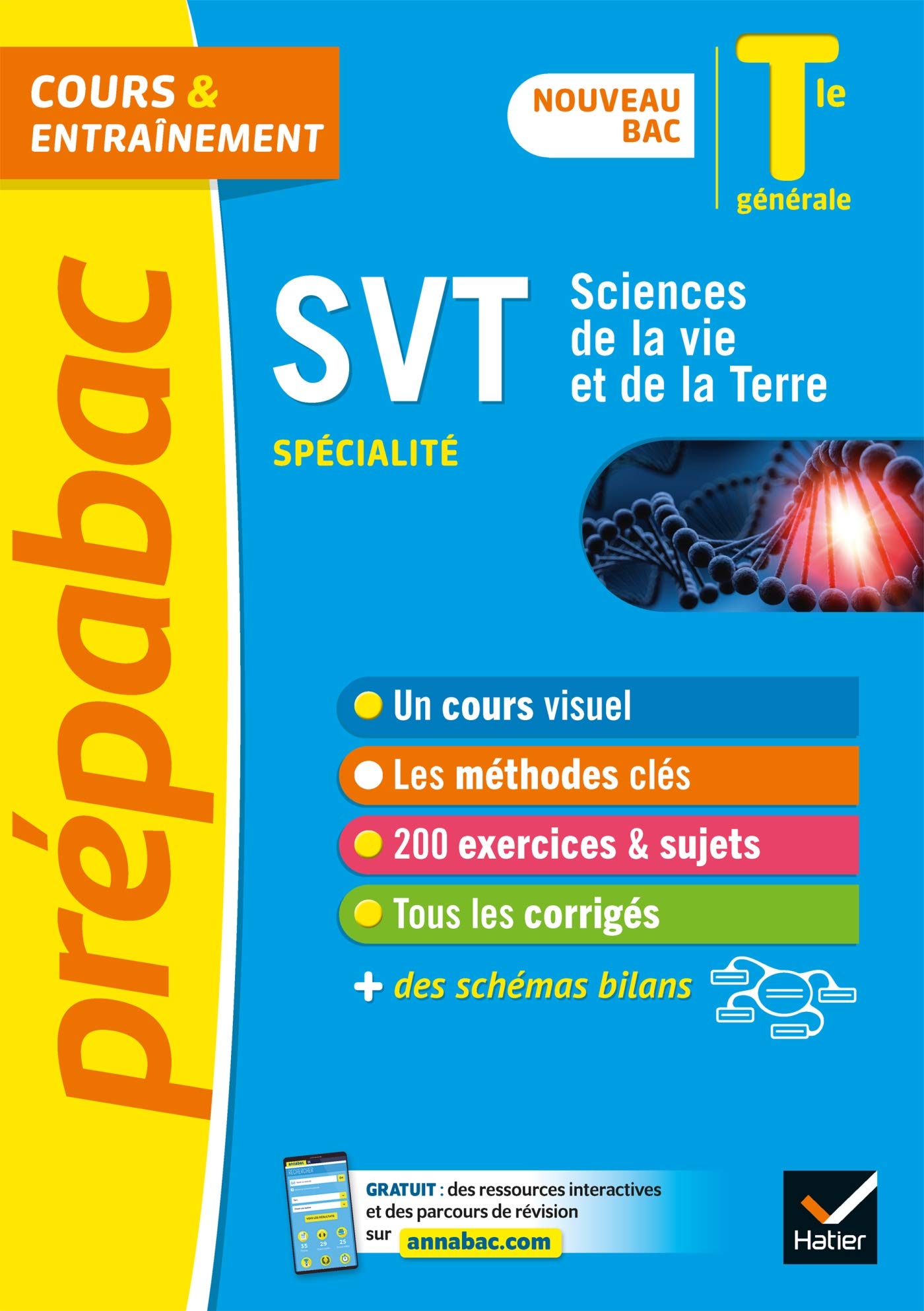 Prépabac SVT Tle générale (spécialité) - Bac 2023: nouveau programme de Terminale 9782401064645