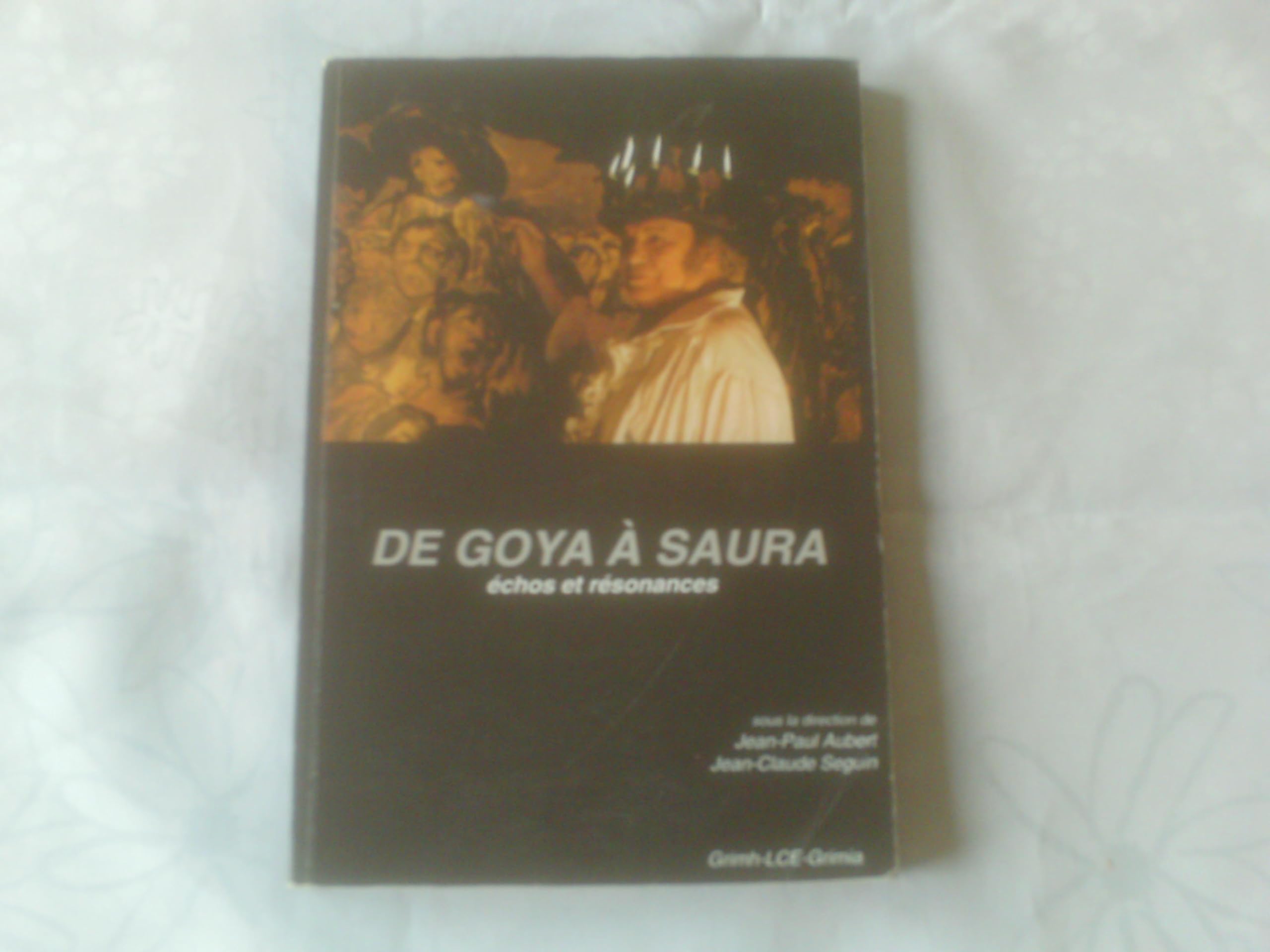 De goya à saura, echos et resonnances 9782915912005