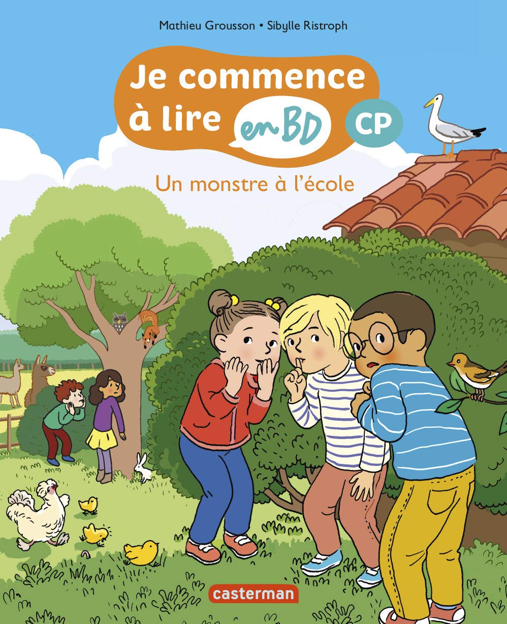 Un monstre à l'école: CP 9782203122642