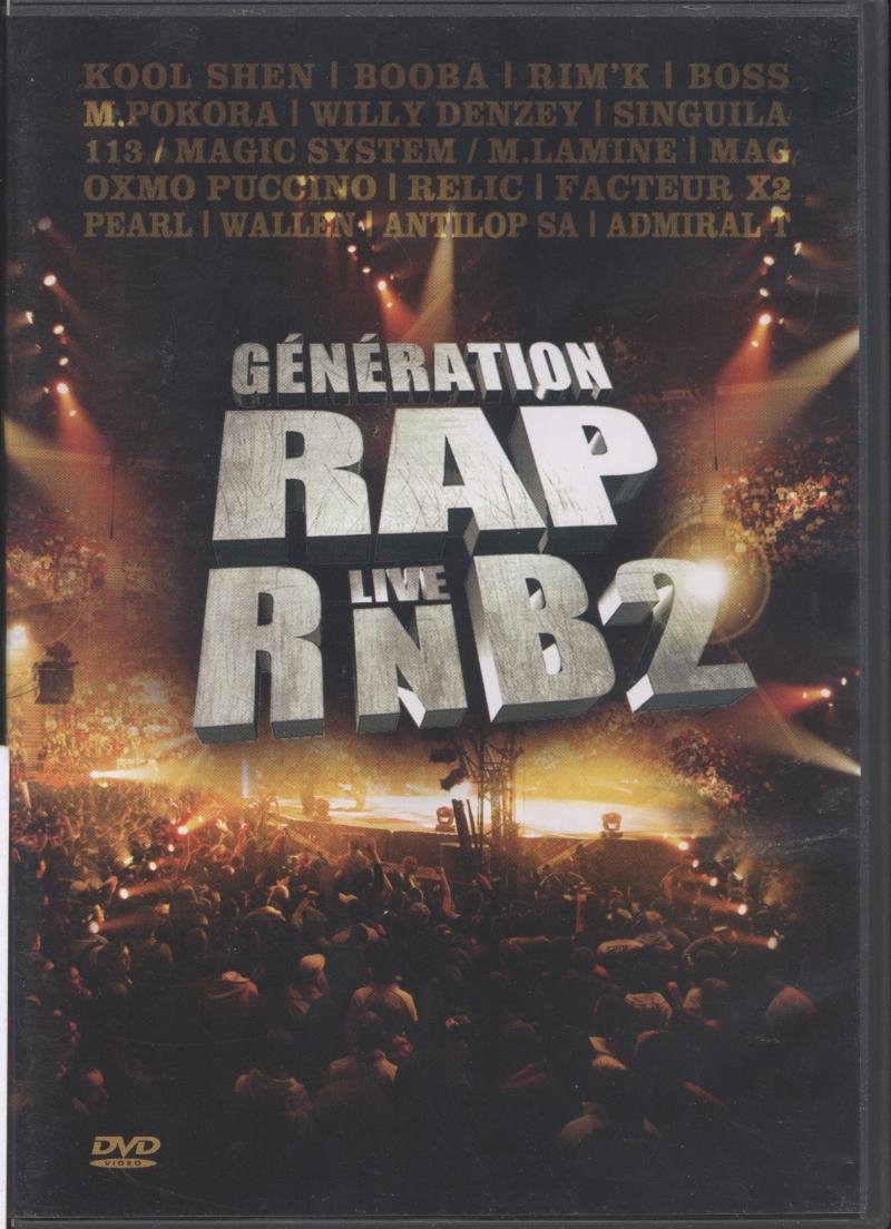 Génération RAP RNB2 Live - Concert enregistré à Paris Bercy le 18 décembre 2004 0602498325674
