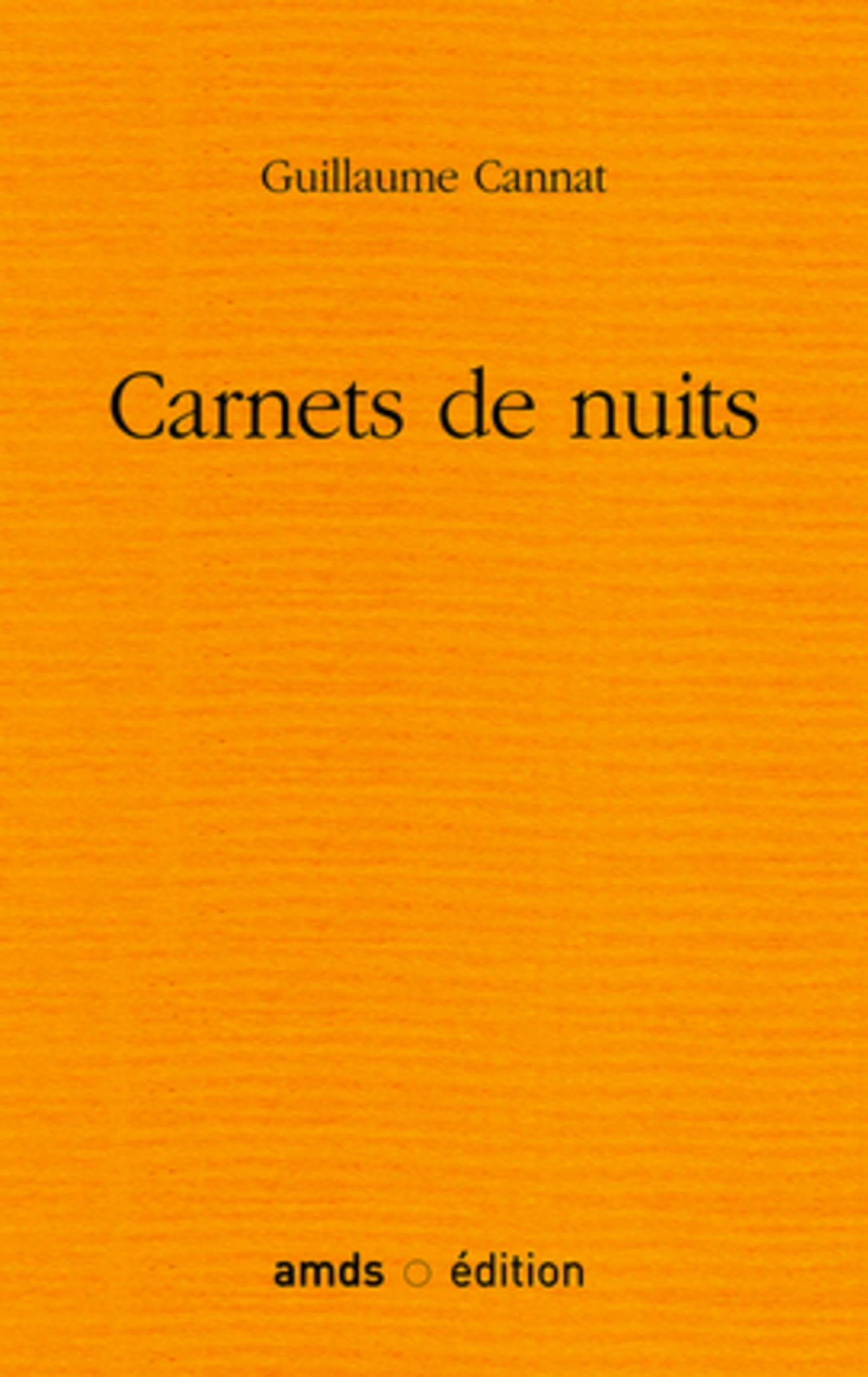 Carnets de nuits 9782951336551