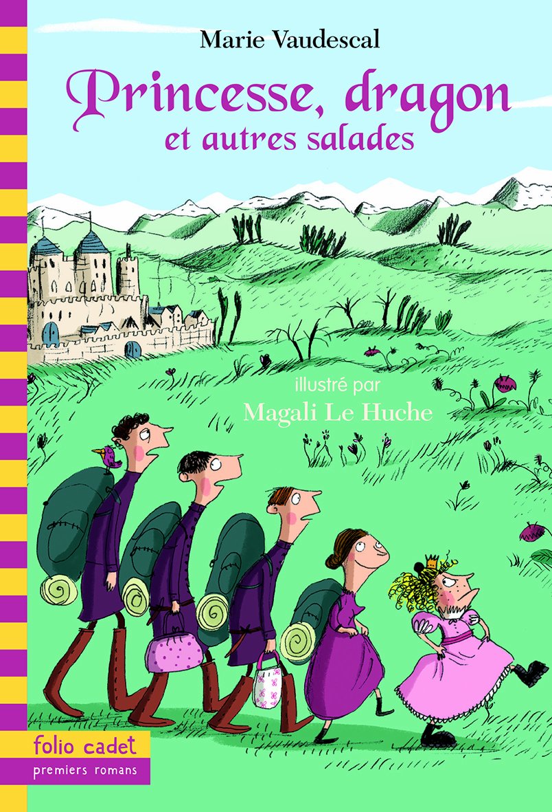 Princesse, dragon et autres salades - Folio Cadet Premiers Romans - Dès 8 ans 9782070660643