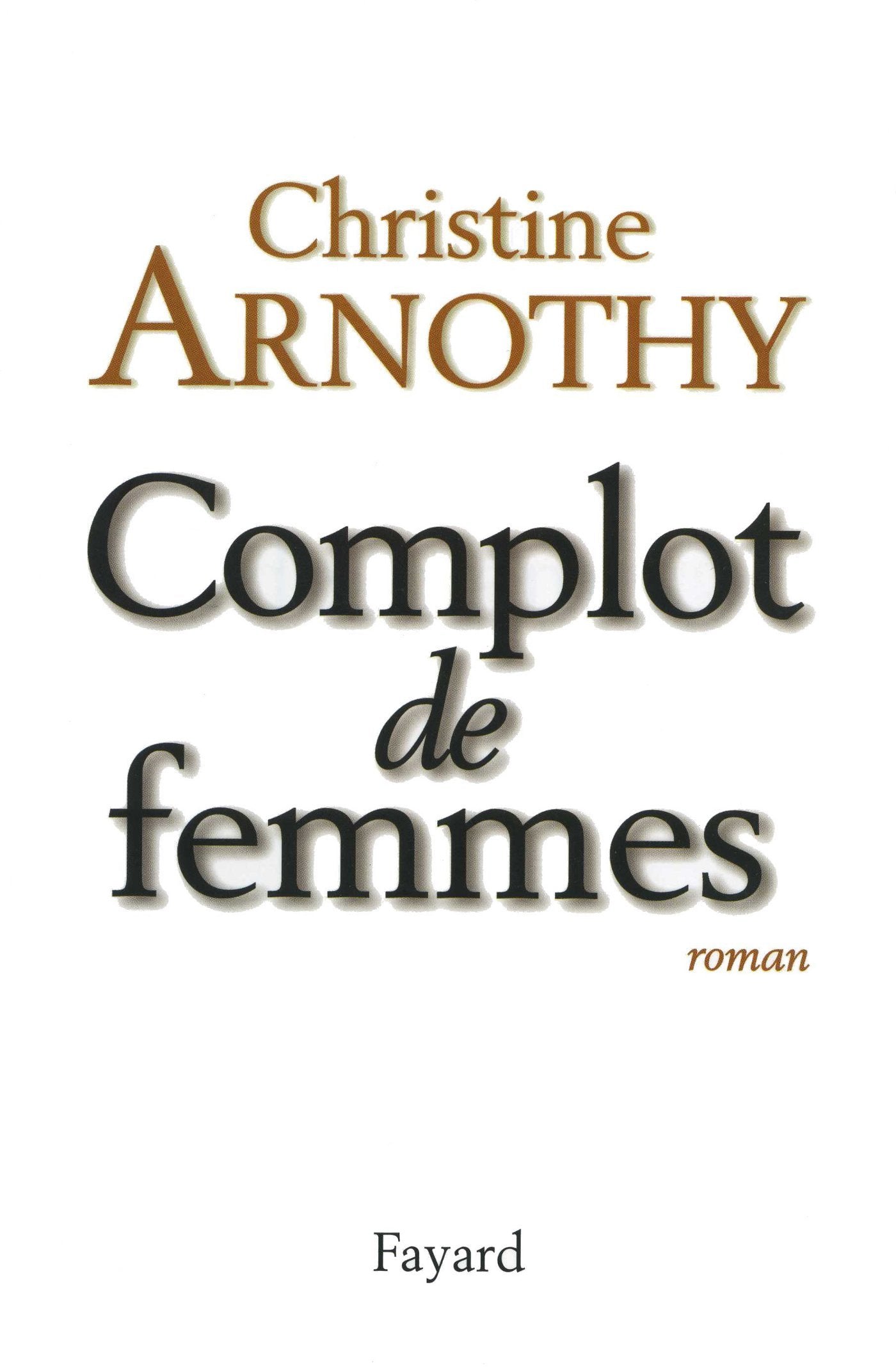 Complot de femmes 9782213605296