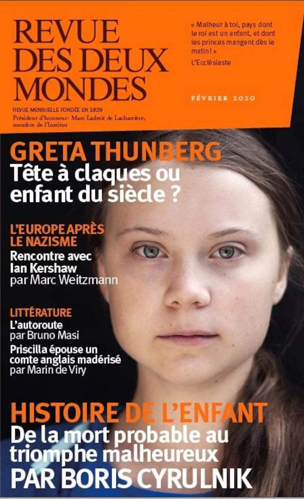 Revue des Deux Mondes Février 2020: Les enfants sont ils les nouveaux maîtres du monde ? 9782356502209