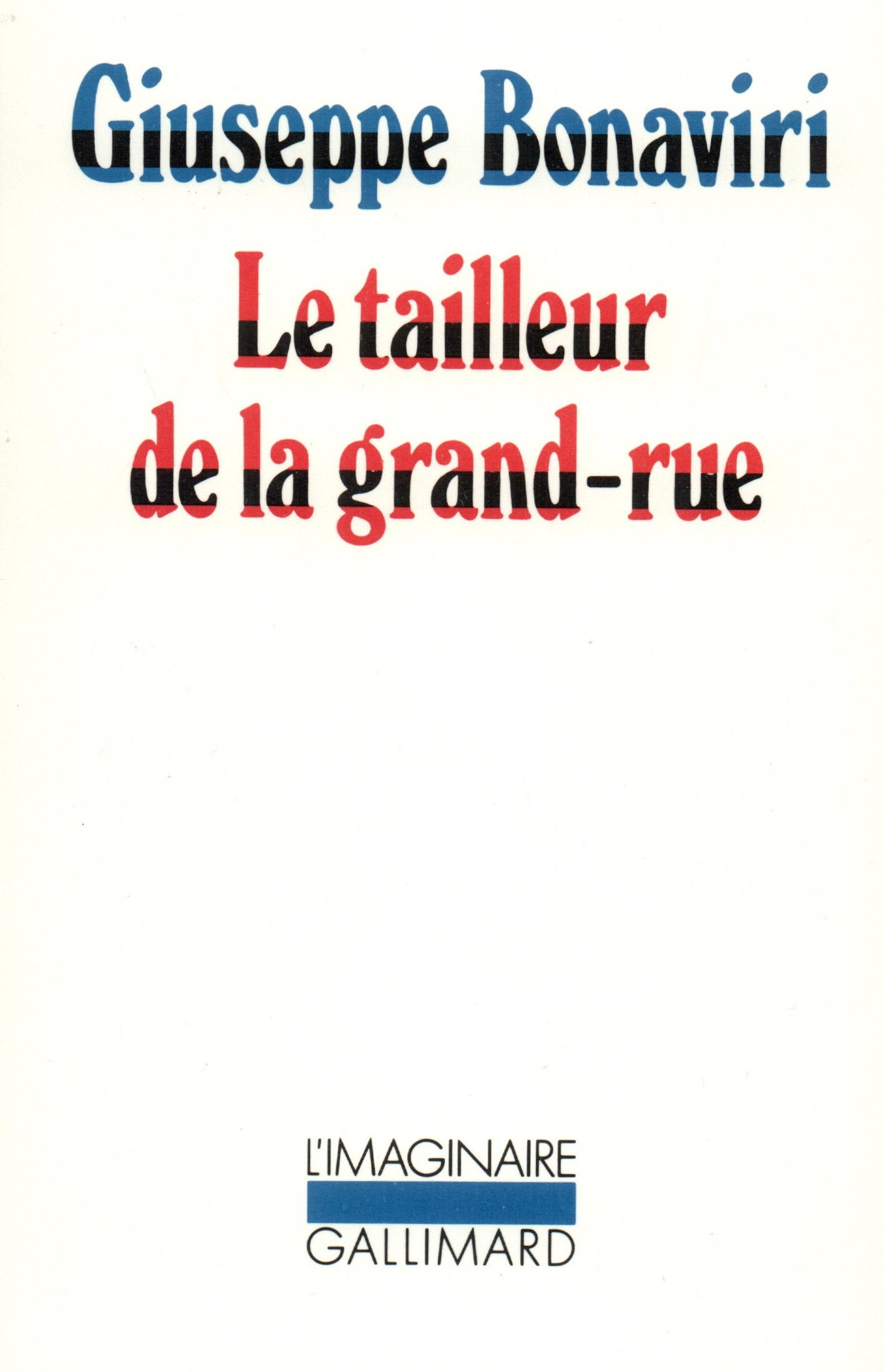 Le tailleur de la grand-rue 9782070715589