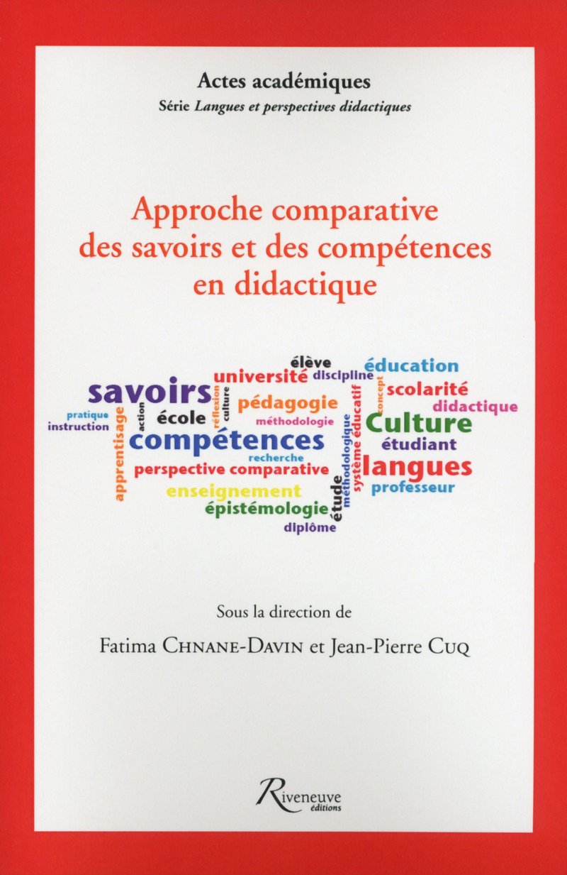 Approche comparative des savoirs et des compétences didactique 9782360132935
