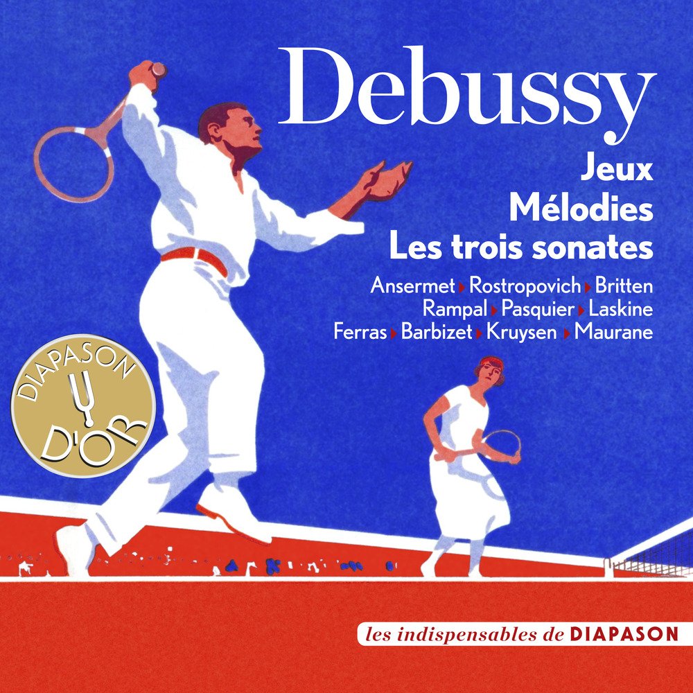 Debussy : Jeux, Mélodies, Les trois sonates 3770003441526