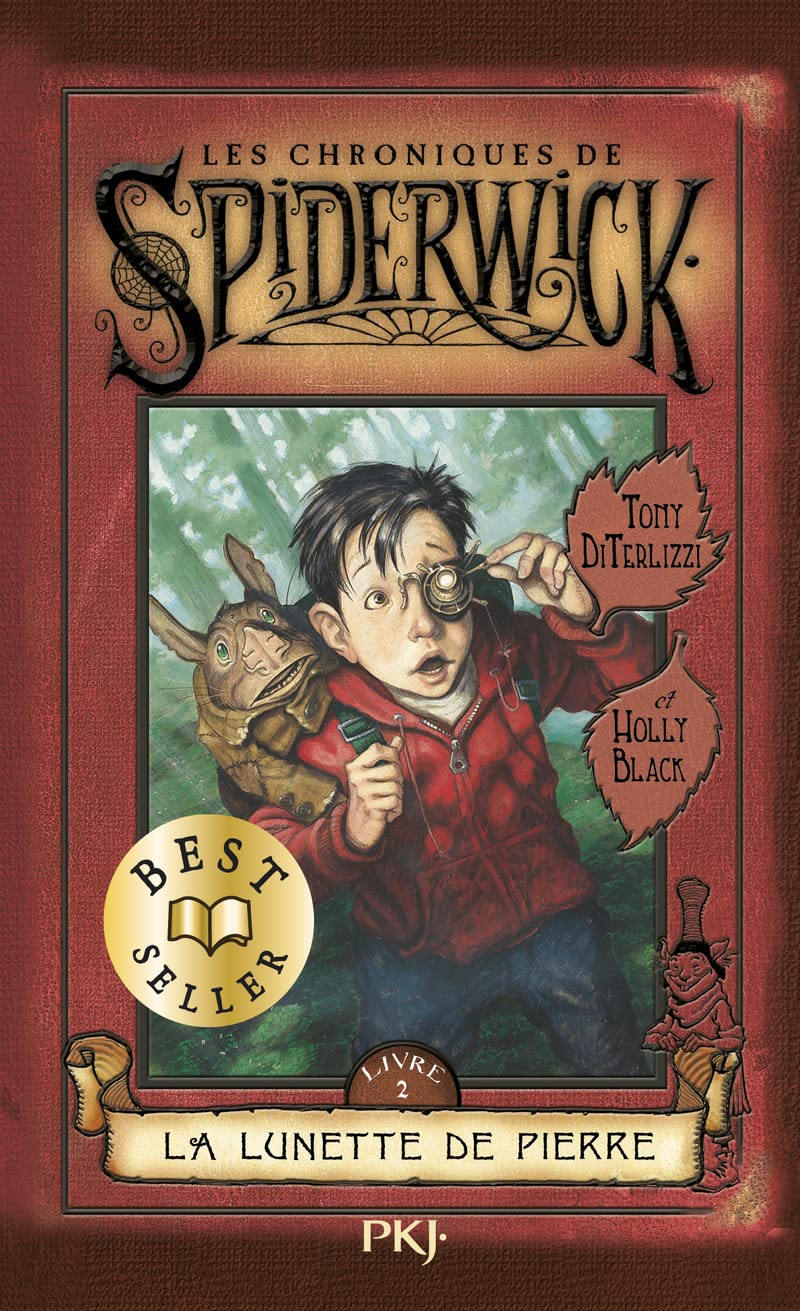 Les chroniques de Spiderwick - tome 02 : la Lunette de pierre (02) 9782266219358