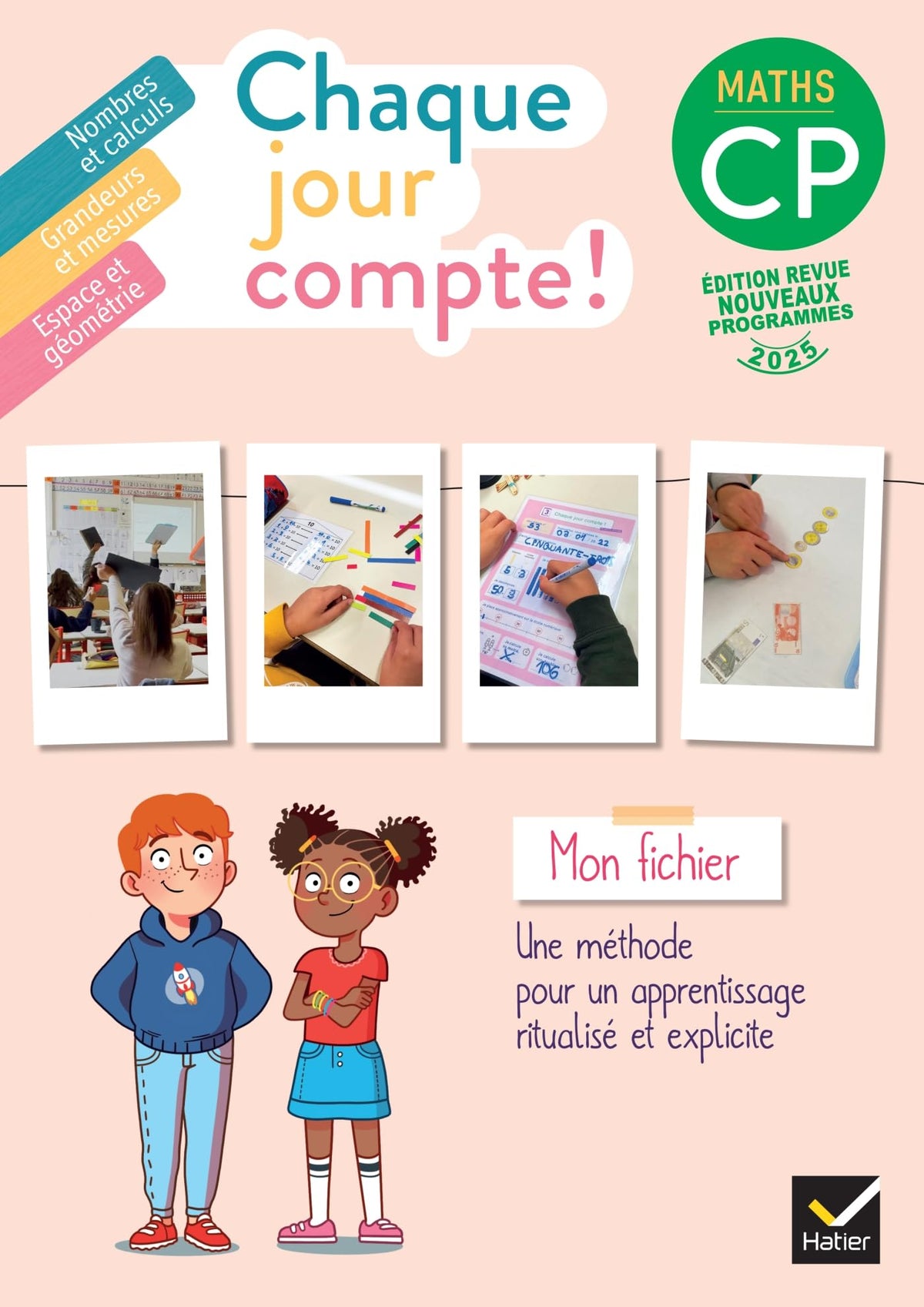 Chaque jour compte - Maths CP - Ed. 2025 - Fichier élève 9782401115774