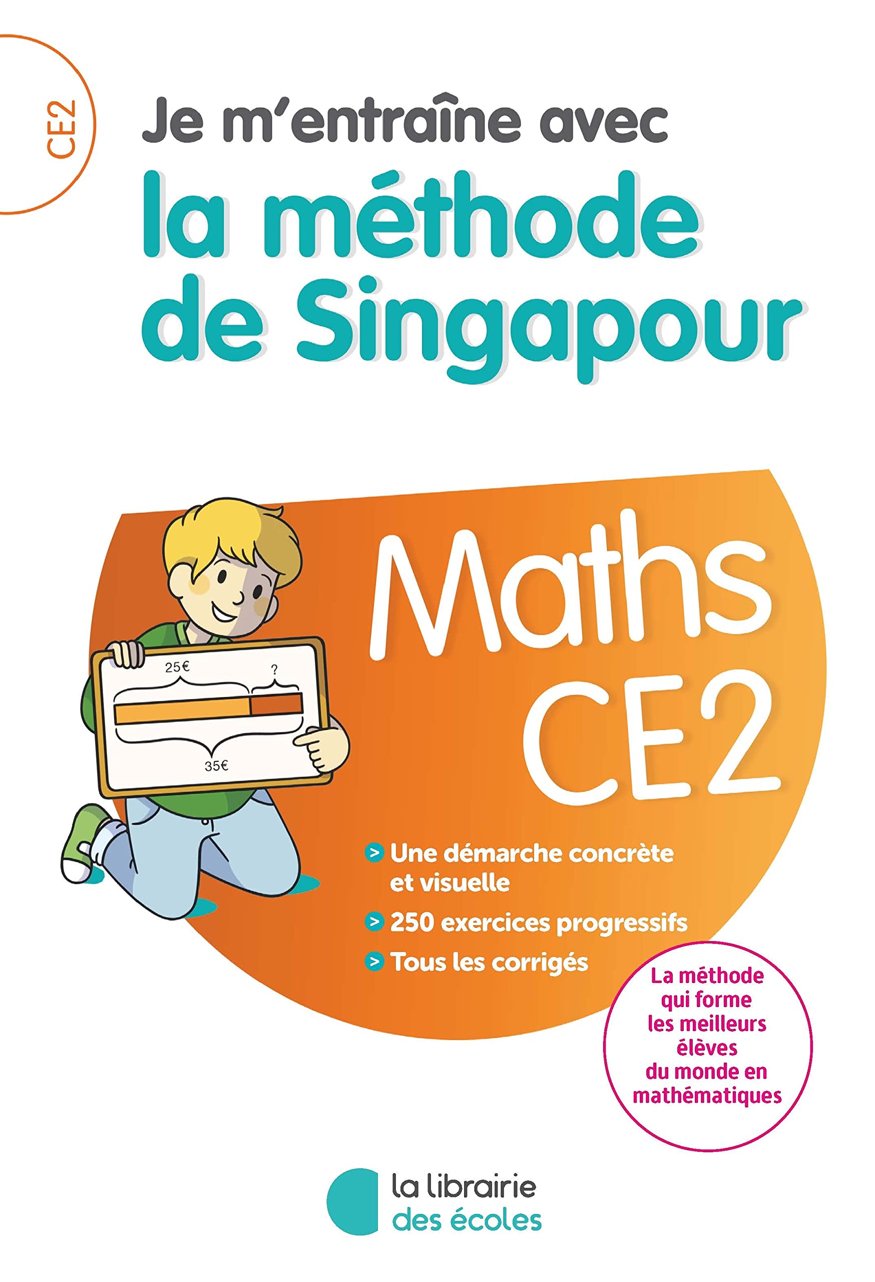 Je m'entraîne avec la méthode de Singapour - Maths CE2 9782369402725