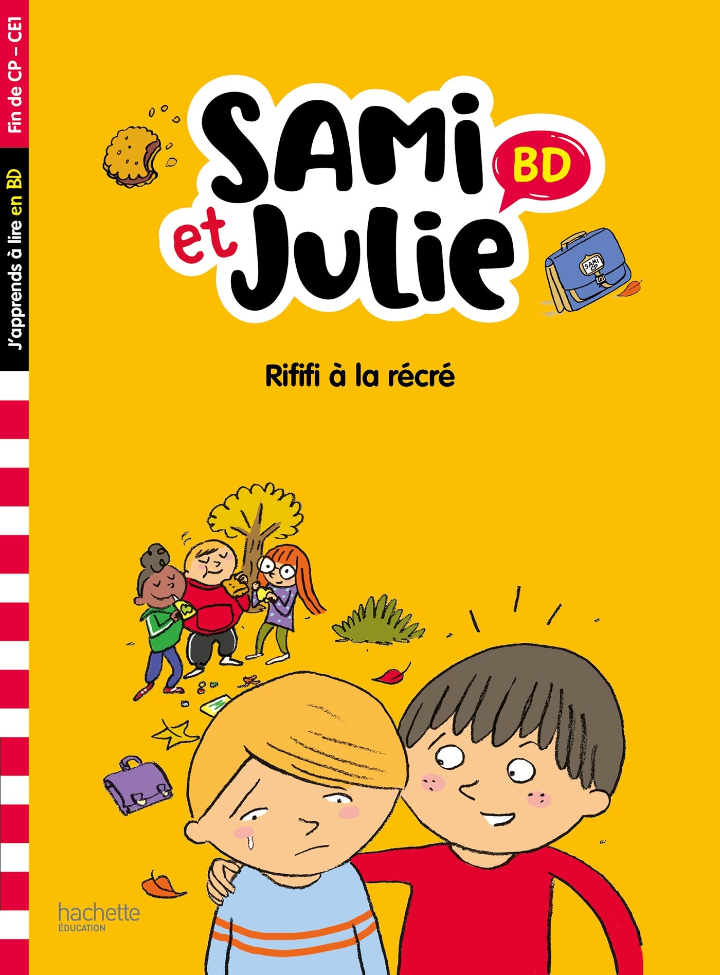Sami et Julie BD Fin de CP-CE1 - Rififi à la récré 9782017220459
