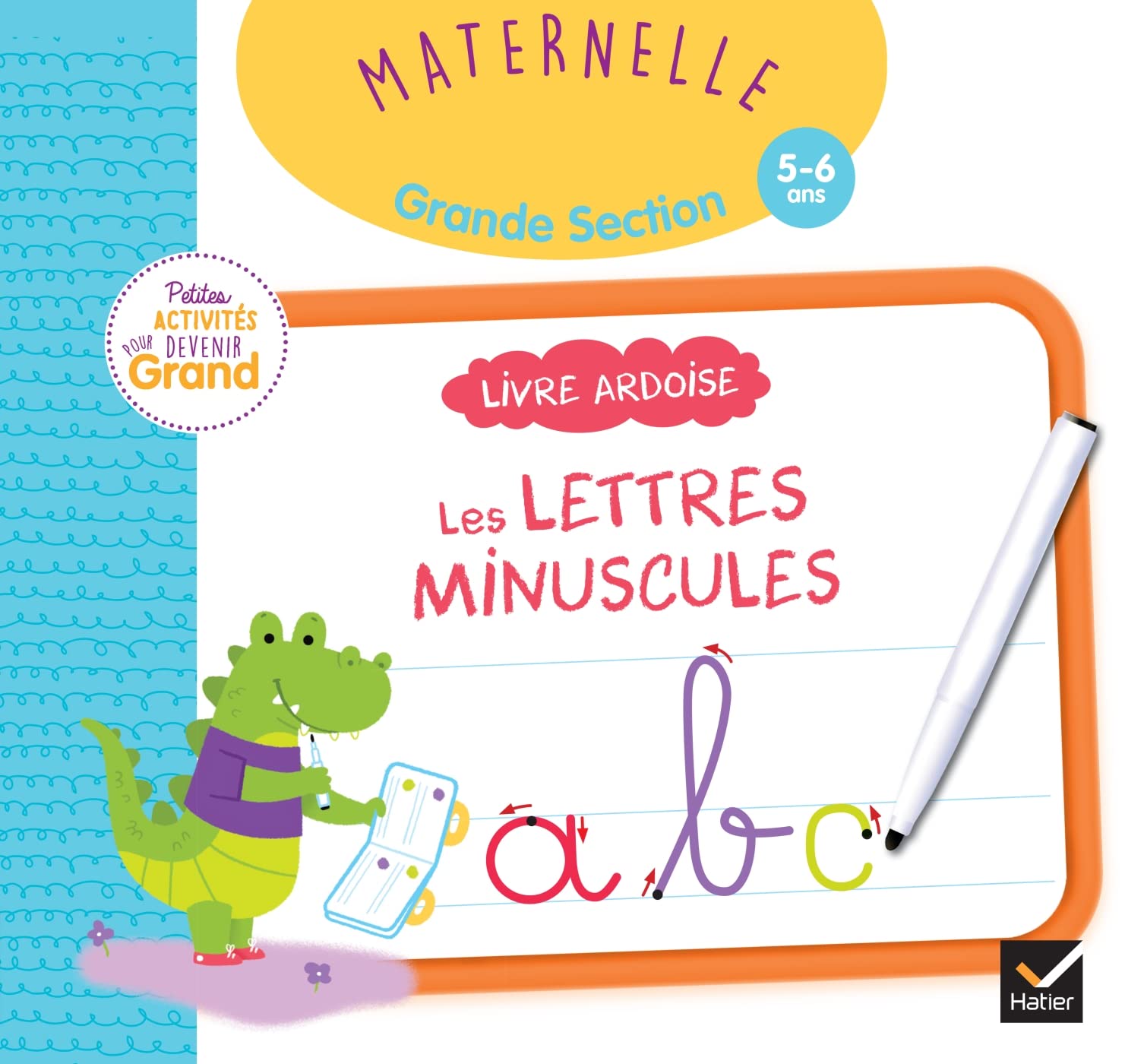 Livre ardoise - Les lettres minuscules GS 9782401061156