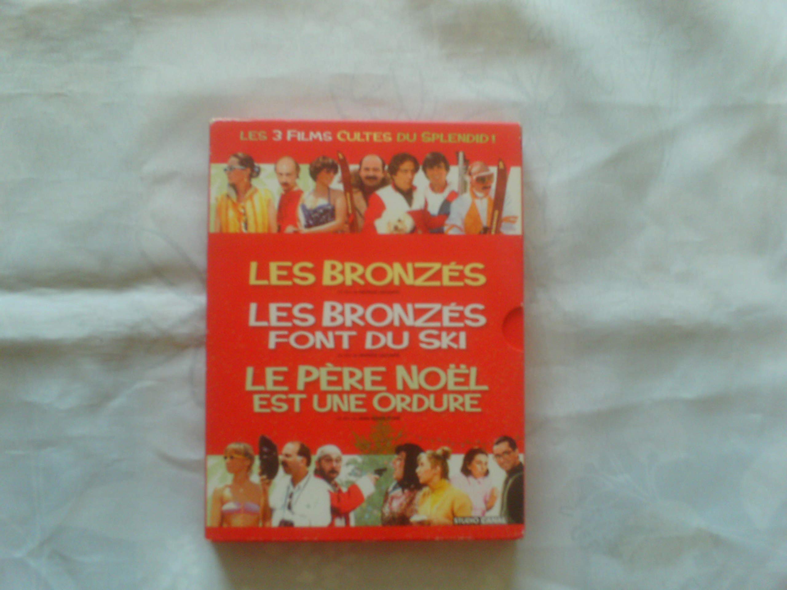 Coffret Splendid 3 DVD : Les Bronzés / Les Bronzés font du ski / Le Père Noël est une ordure 3259130220483