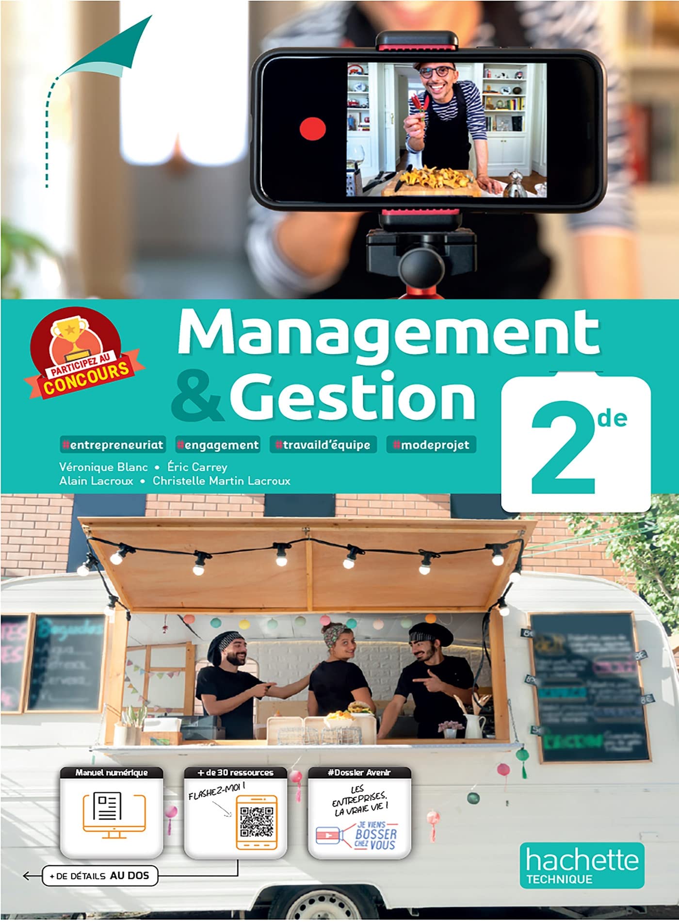 Management et Gestion - option Seconde - Livre élève - Ed. 2022 9782016280119