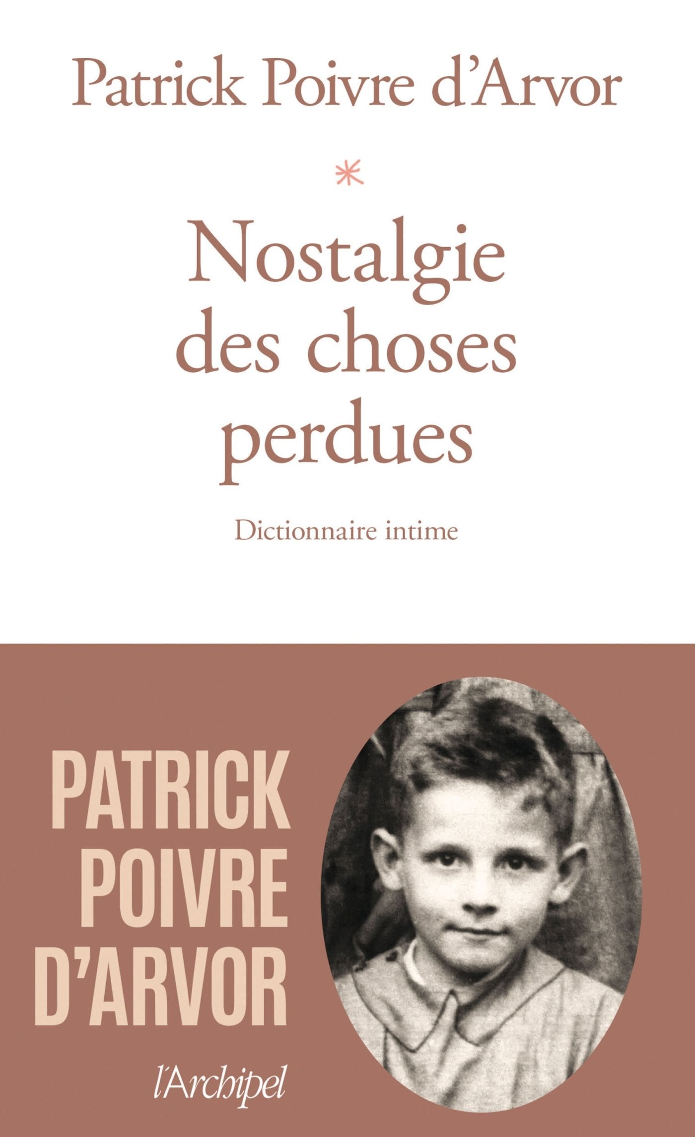 Nostalgie des choses perdues - Dictionnaire intime 9782809814729