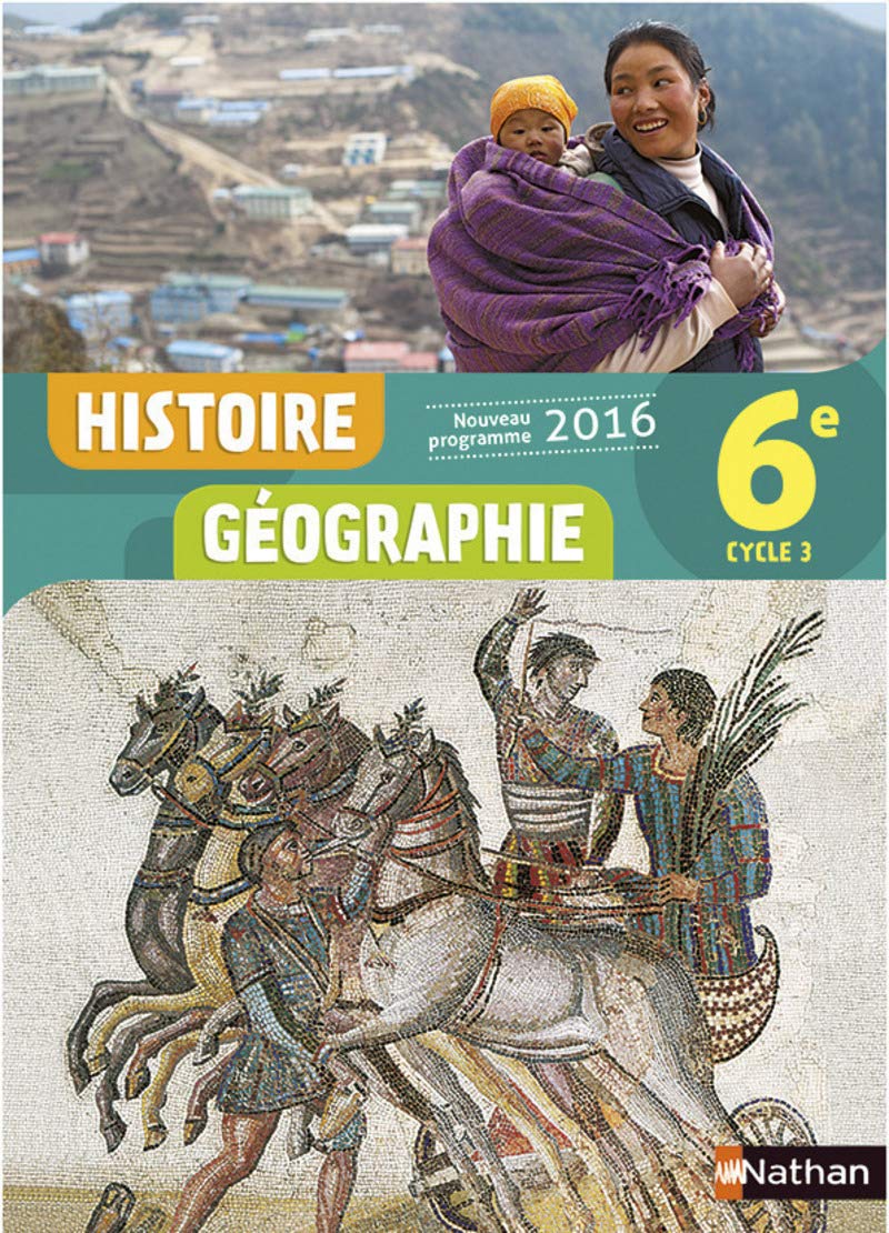 Histoire-Géographie 6e - Nouveau programme 2016 9782091717623