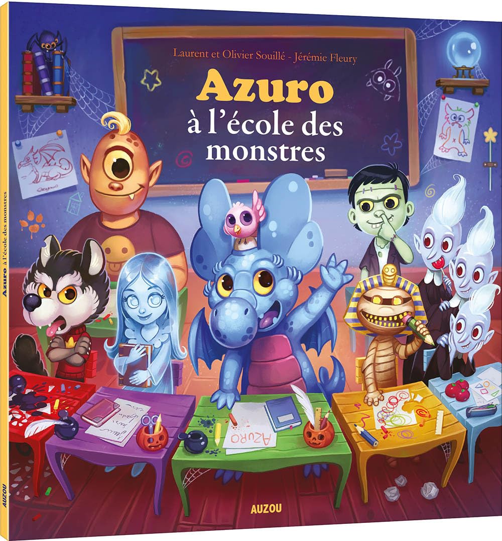 Azuro à l'école des monstres (petit format) 9782733851142