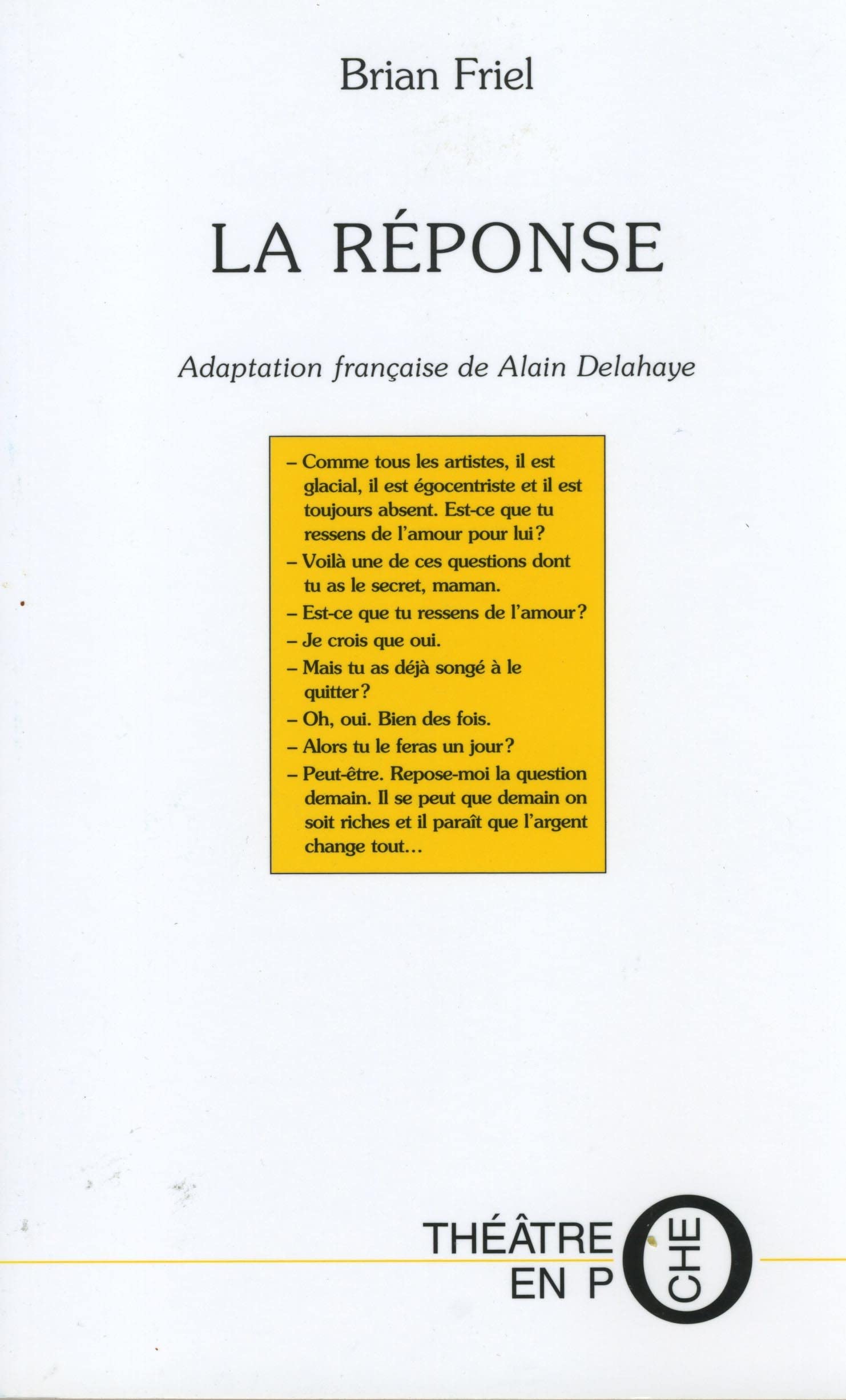 La Réponse 9782845230705