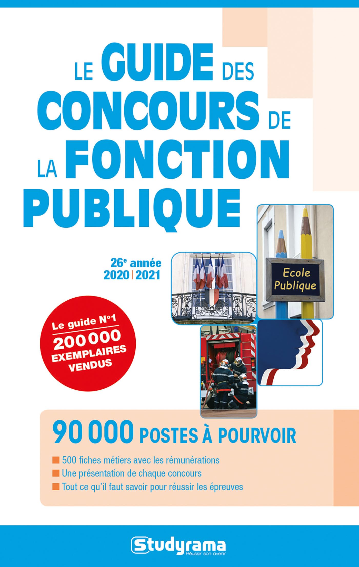 Le guide des concours de la fonction publique 9782759039913